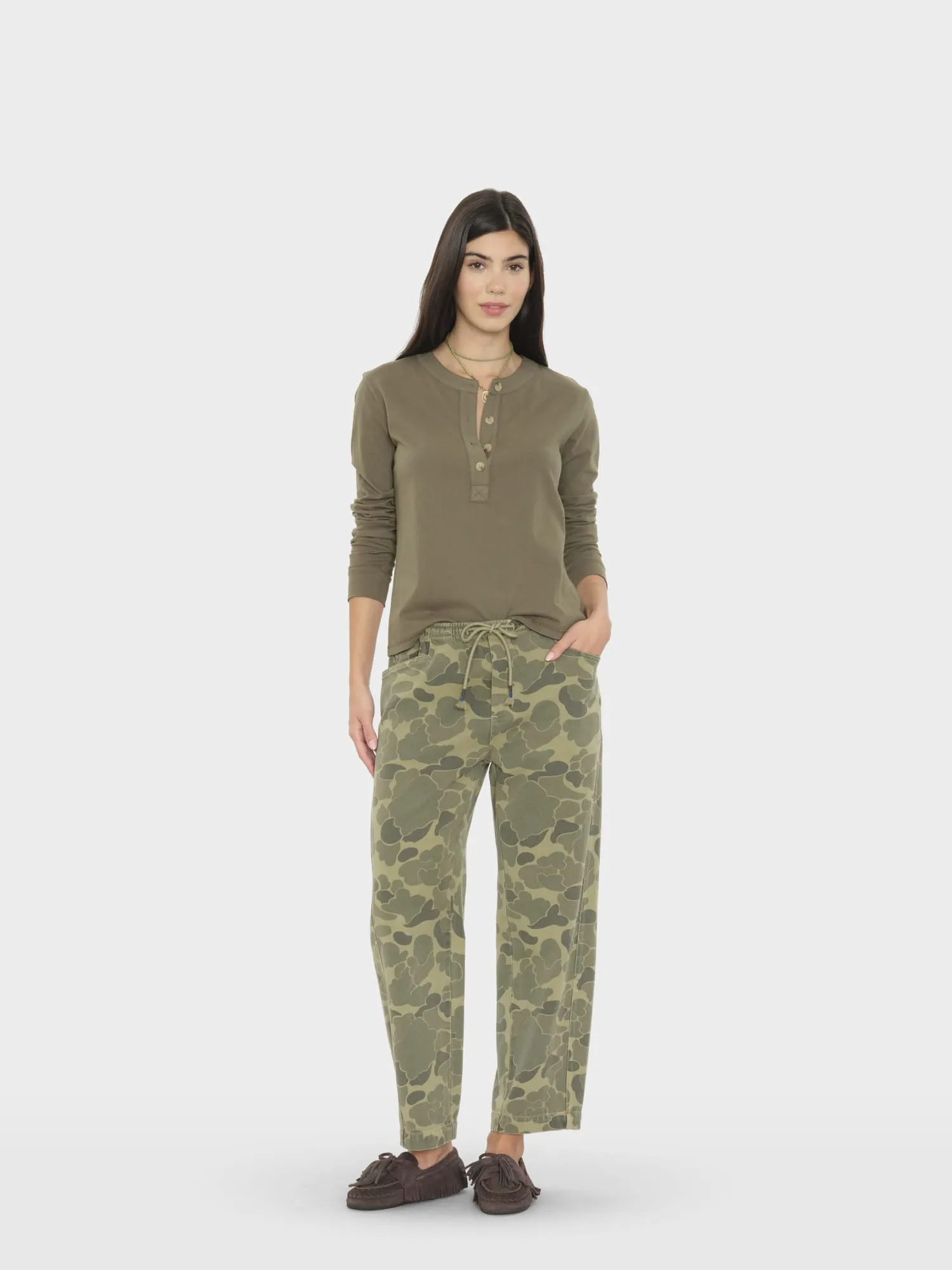 Camo Green Baxter Pant sold by XiRENA