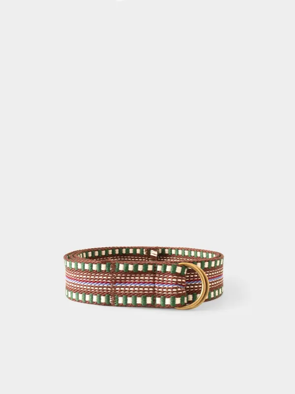 Jade Brown Stevie Belt made by XiRENA