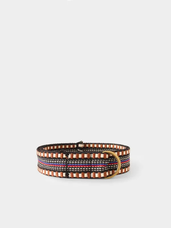 Black Clay Stevie Belt made by XiRENA