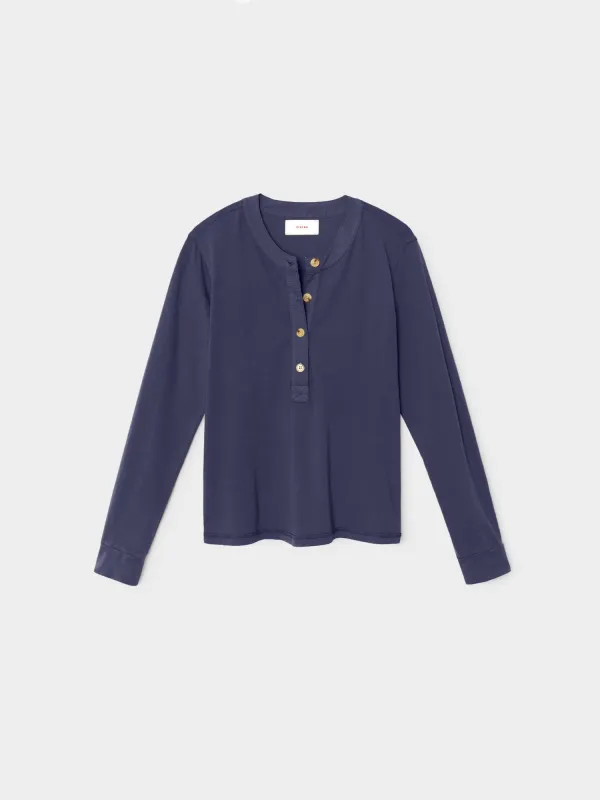 Navy Lucas Tee made by XiRENA