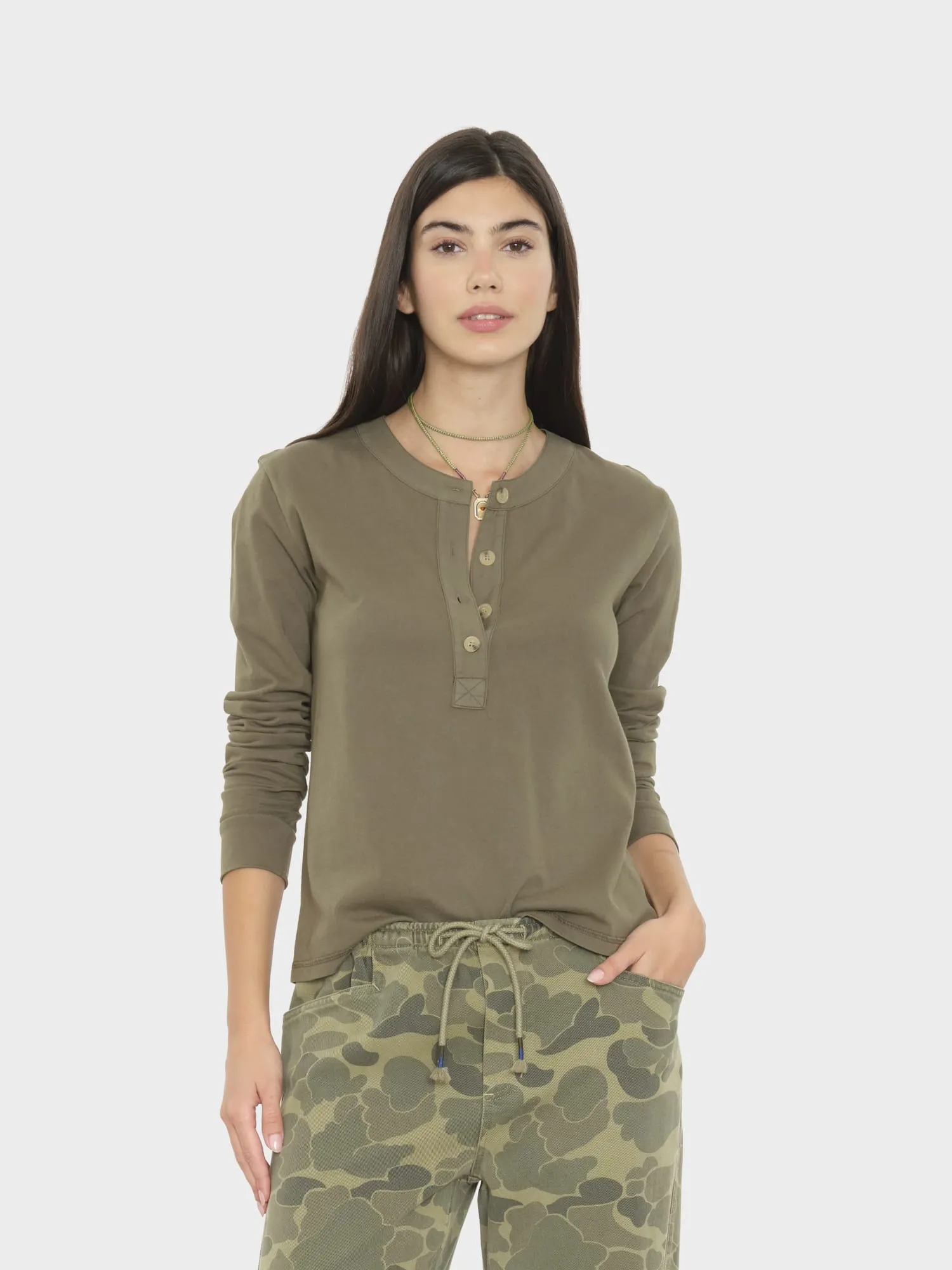 Dusty Moss Lucas Tee sold by XiRENA