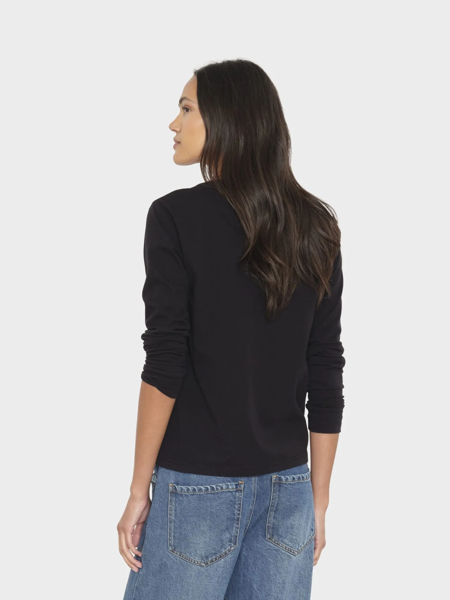 Black Lucas Tee sold by XiRENA product image thumbnail 2