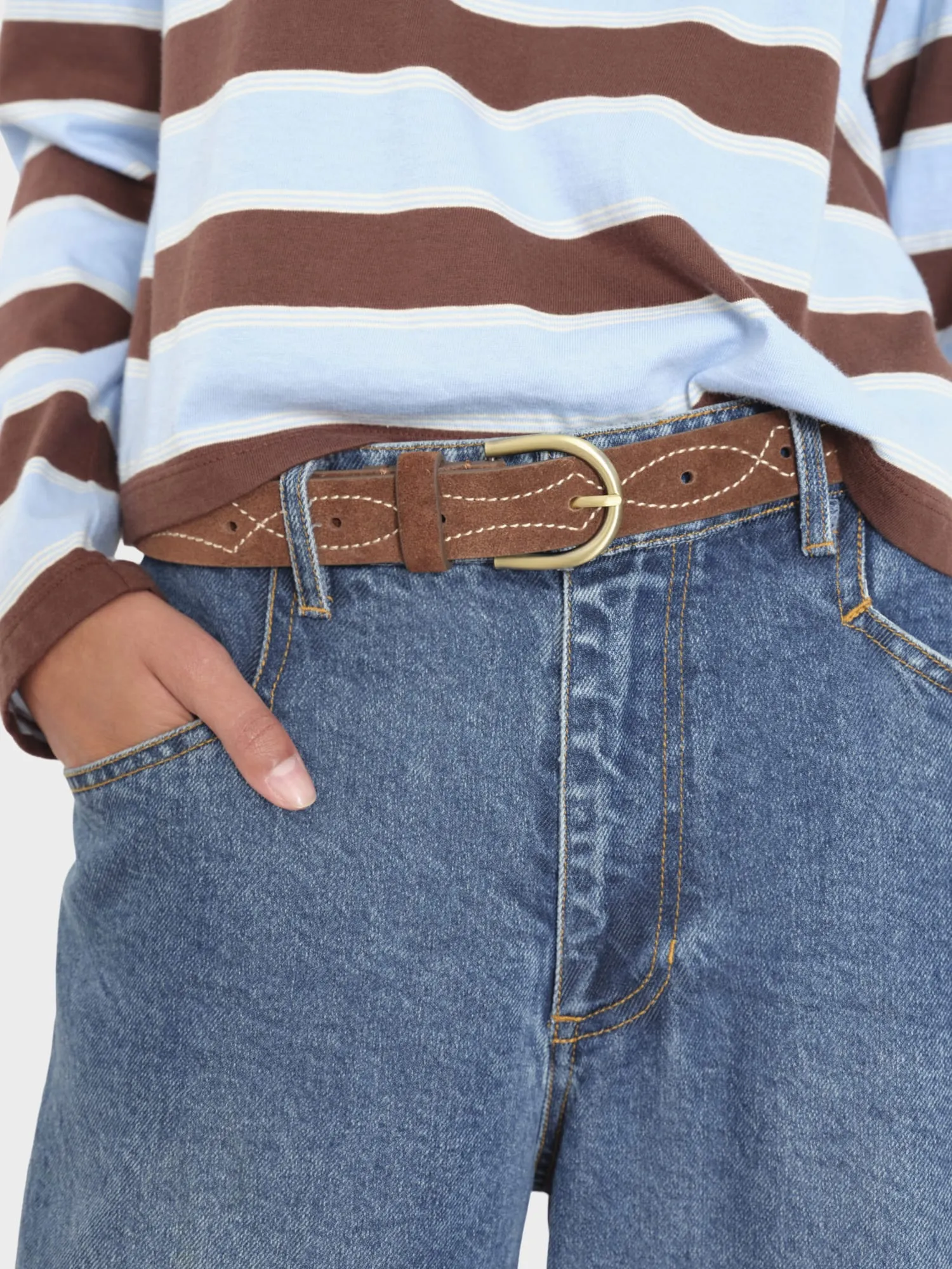 Mahogany Laredo Belt sold by XiRENA product image thumbnail 4