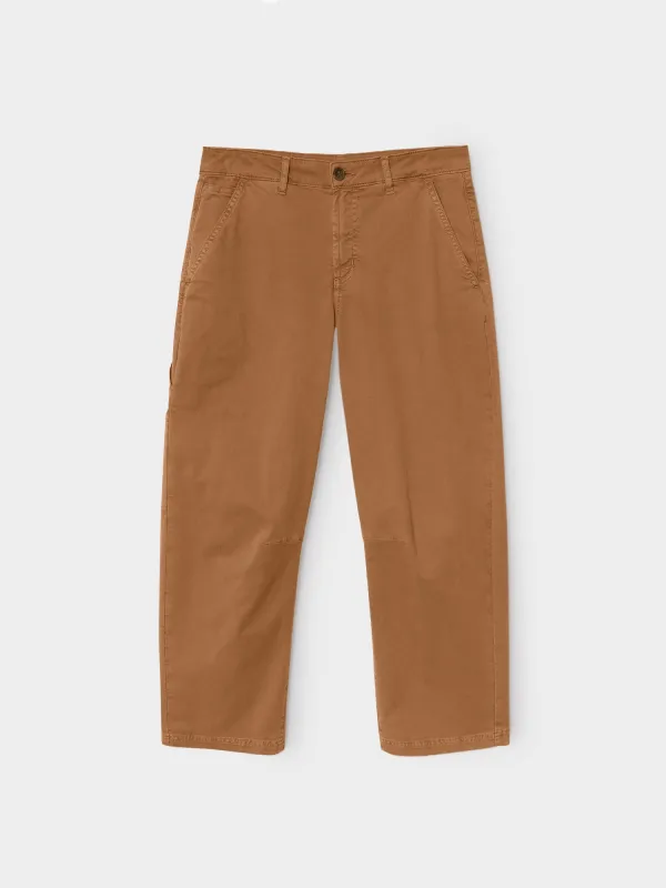 Dark Honey Rancho Twill Pant made by XiRENA