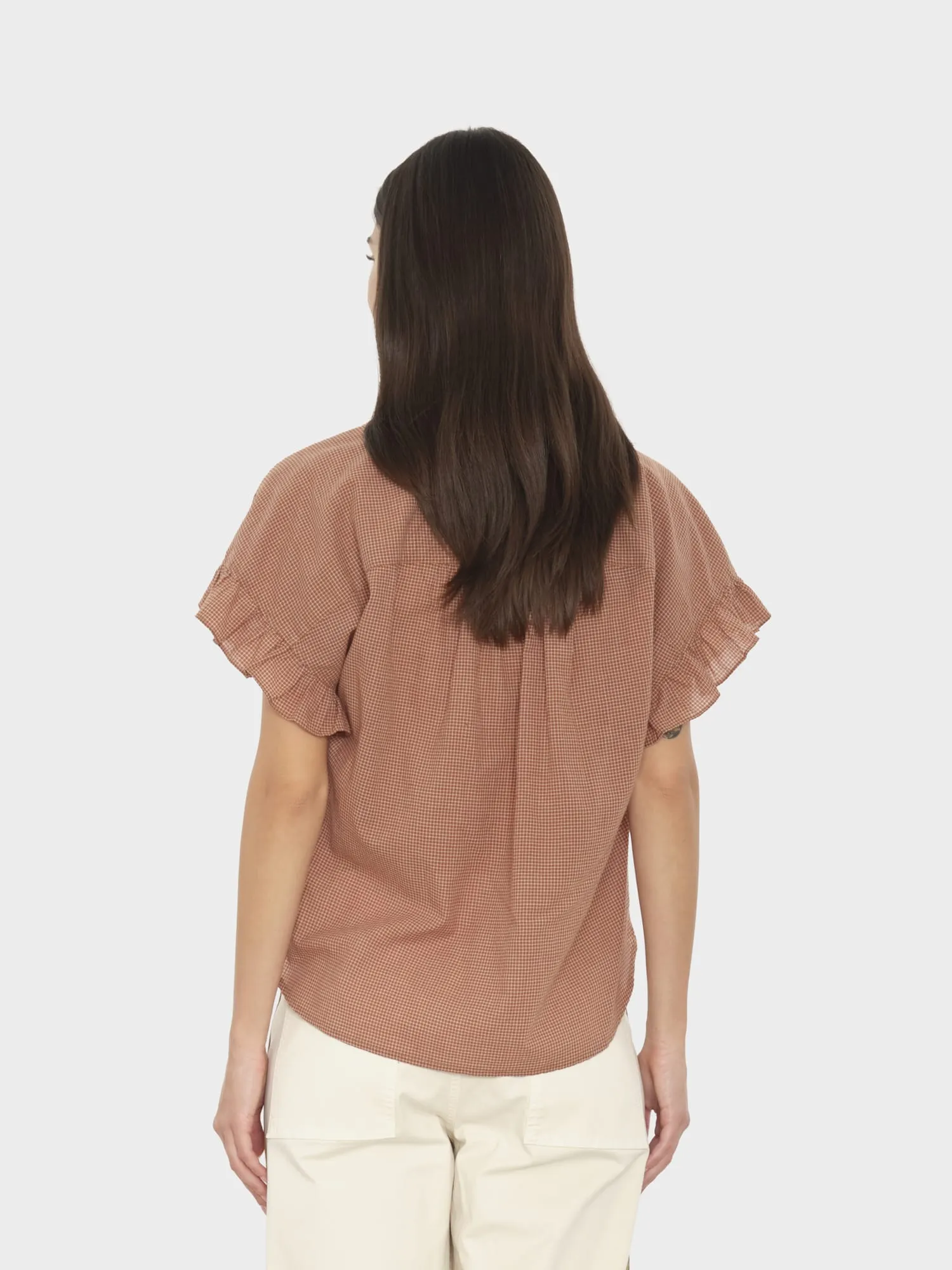 Ginger Brown Brie Top sold by XiRENA product image thumbnail 3