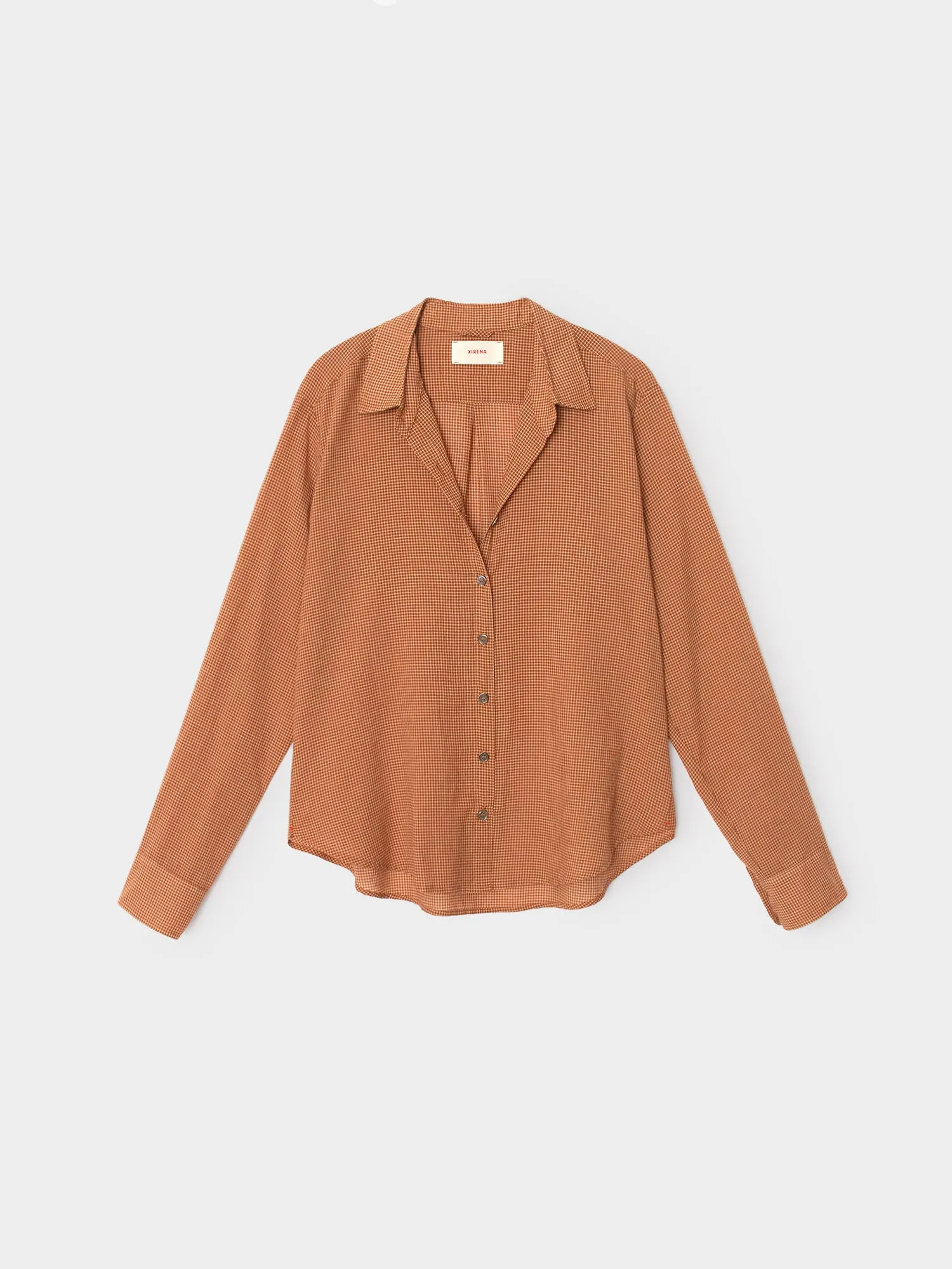 Ginger Brown Bowie Shirt sold by XiRENA product image thumbnail 3