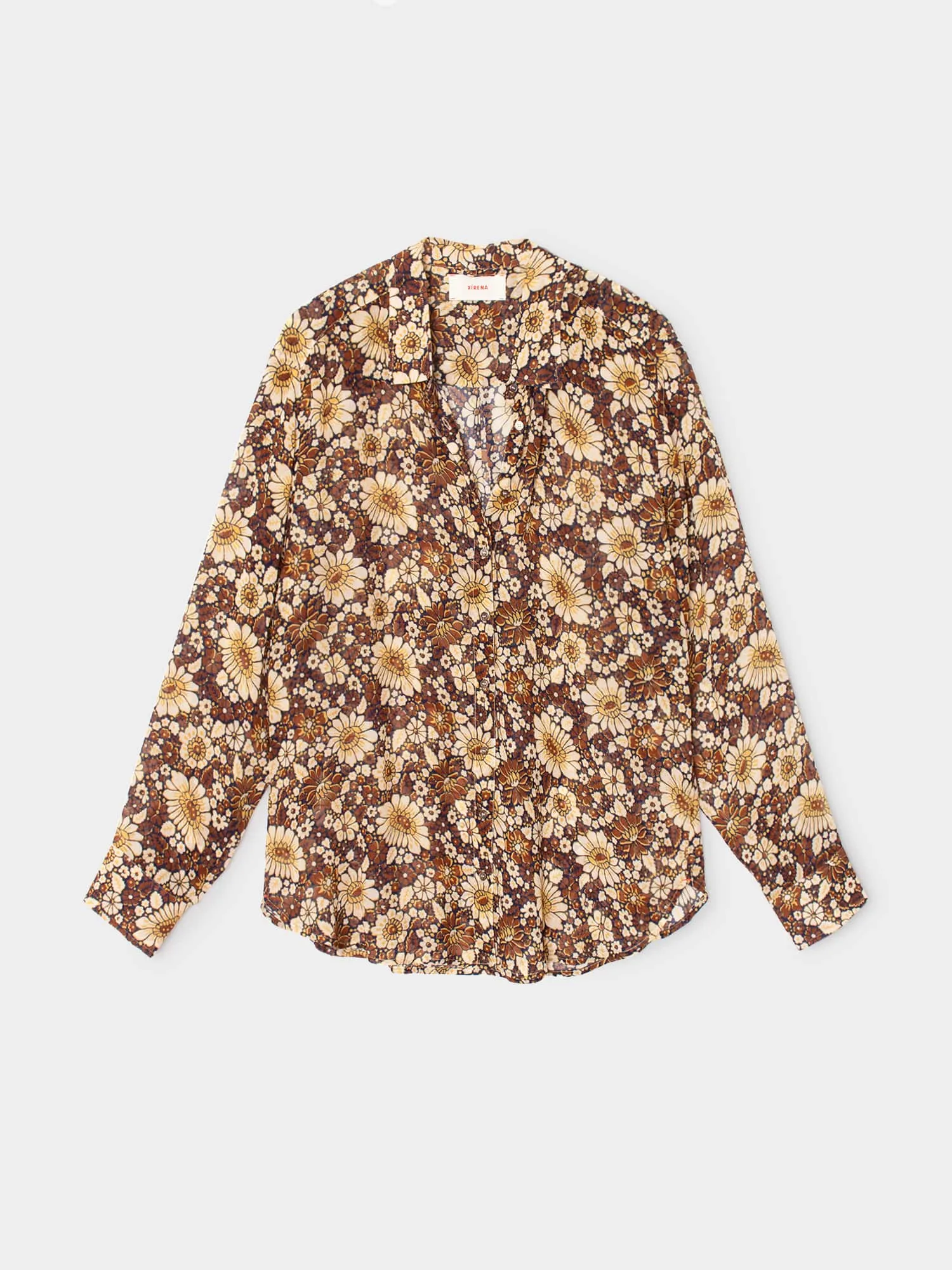 Tawny Brown Beau Shirt sold by XiRENA product image thumbnail 3