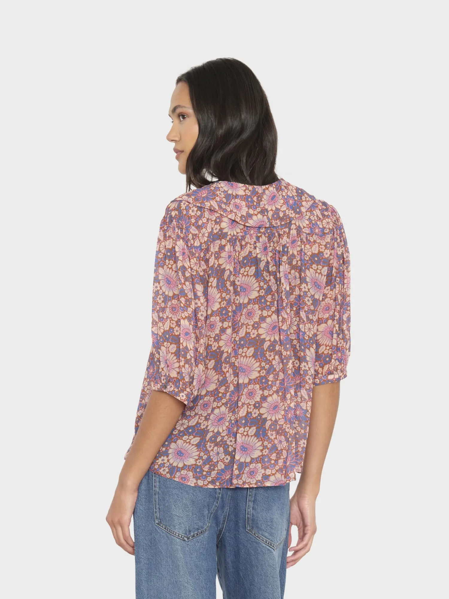 Cinder Pink Robby Shirt sold by XiRENA product image thumbnail 3