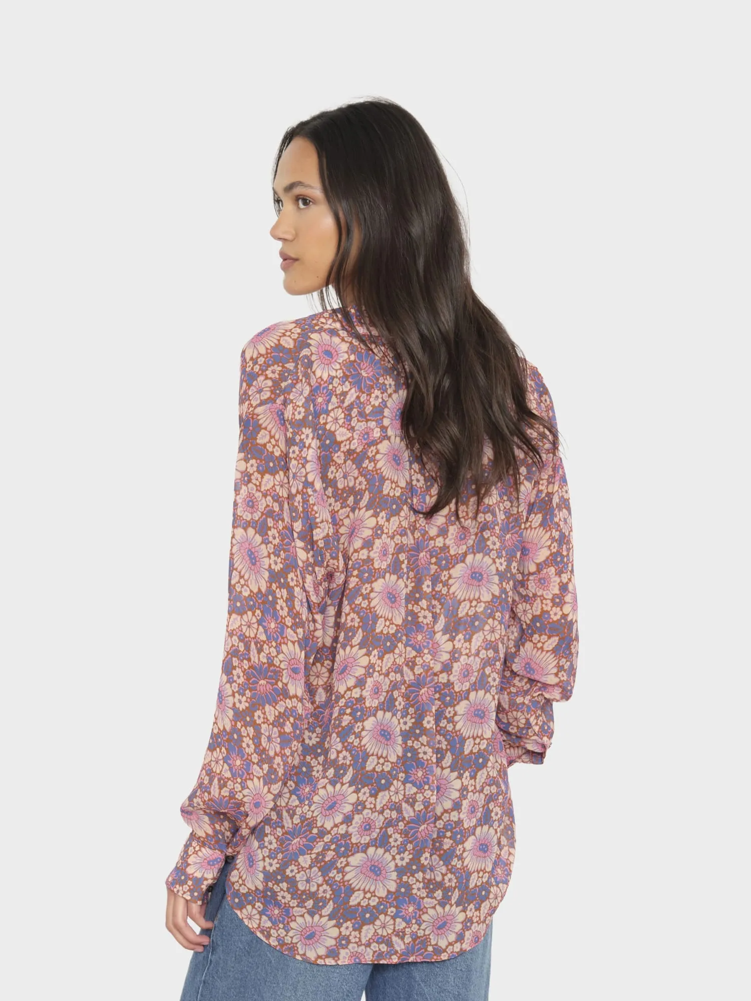 Cinder Pink Beau Shirt sold by XiRENA product image thumbnail 3