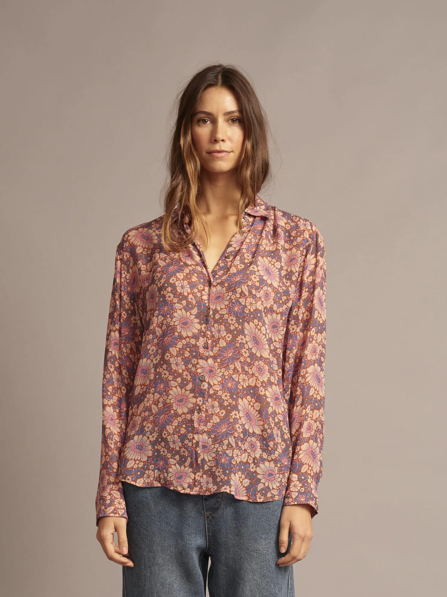Cinder Pink Beau Shirt sold by XiRENA product image thumbnail 2