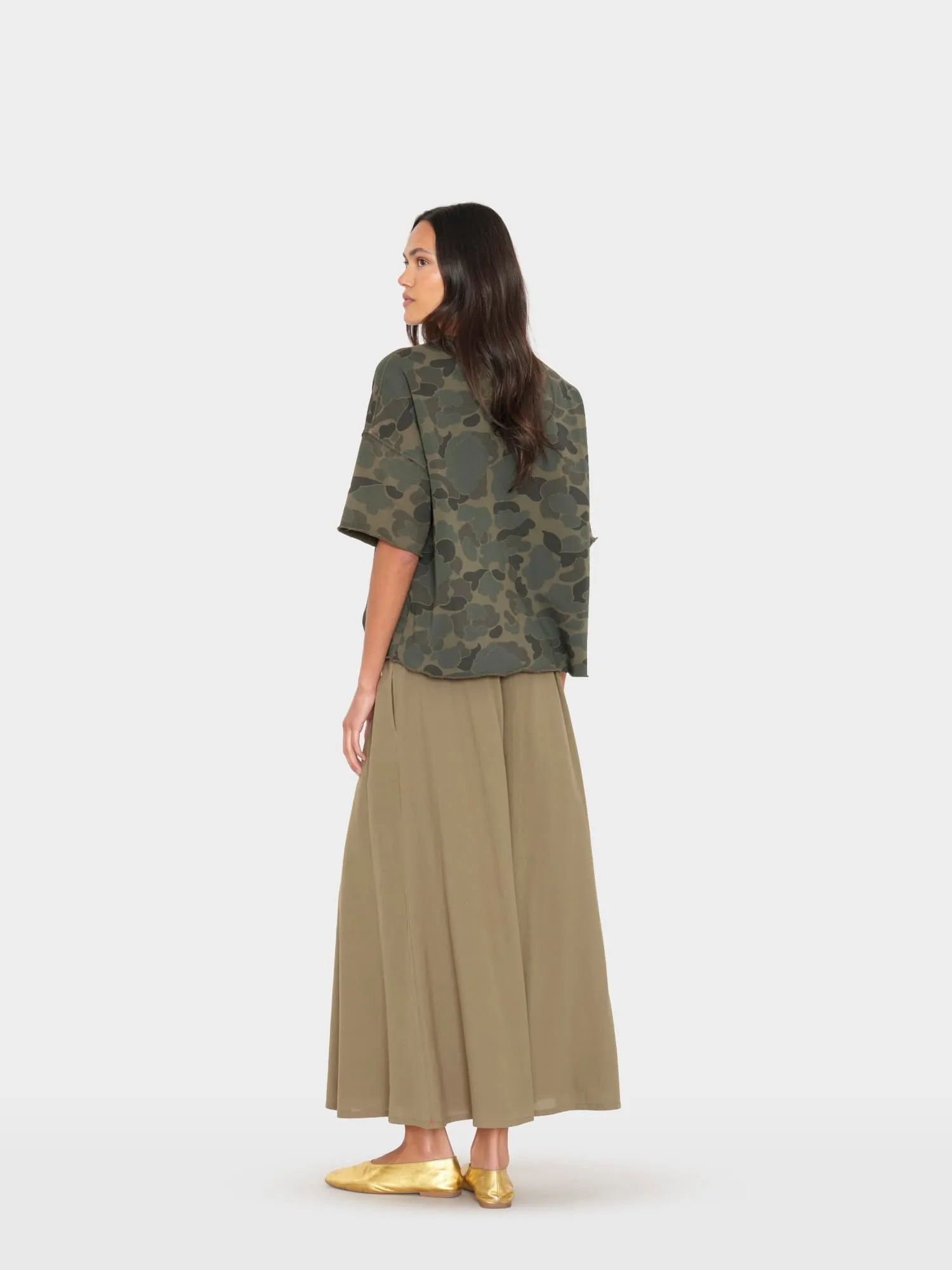 Olive Smoke Stela Skirt sold by XiRENA product image thumbnail 3