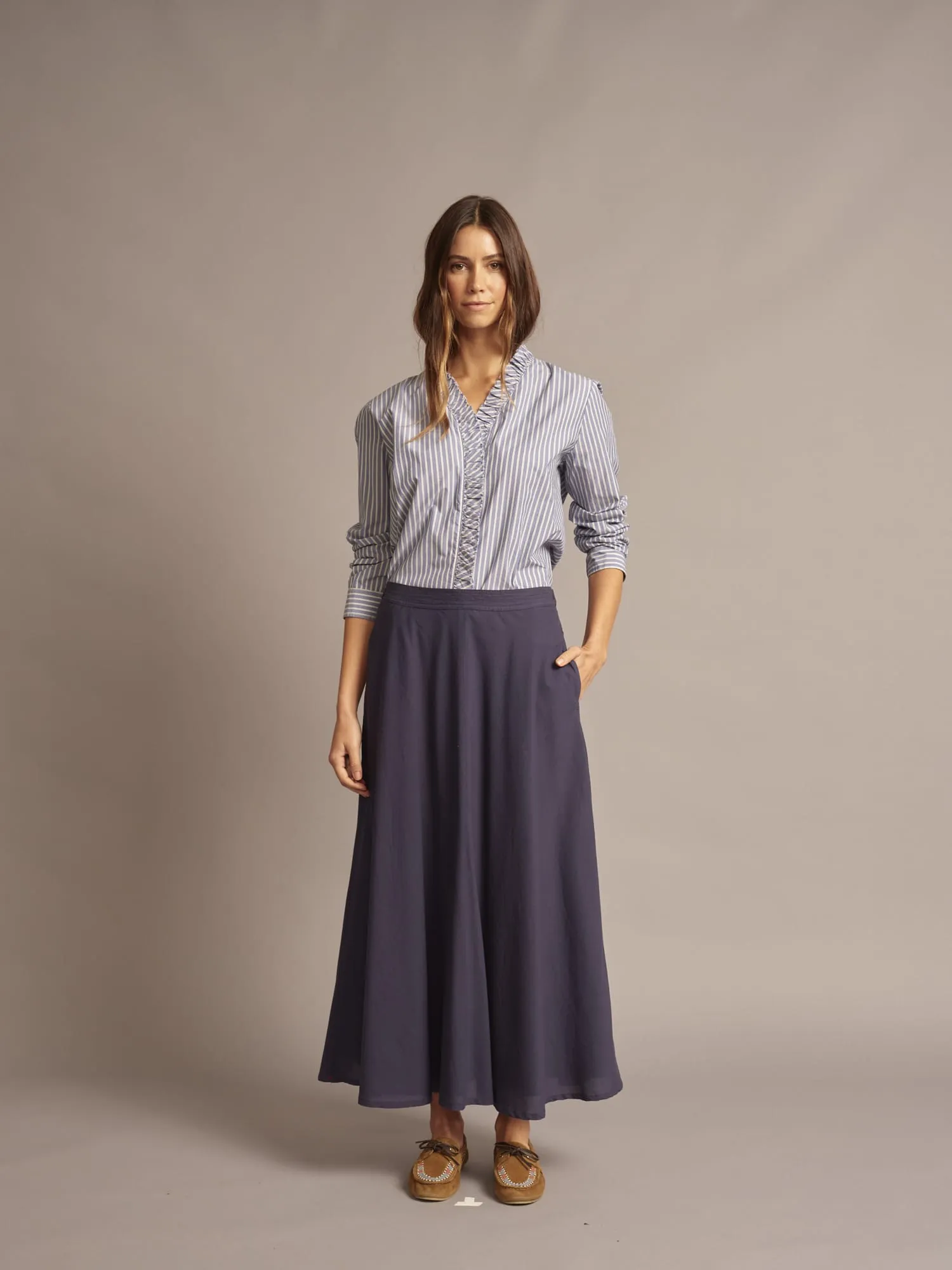 Navy Stela Skirt sold by XiRENA product image thumbnail 2