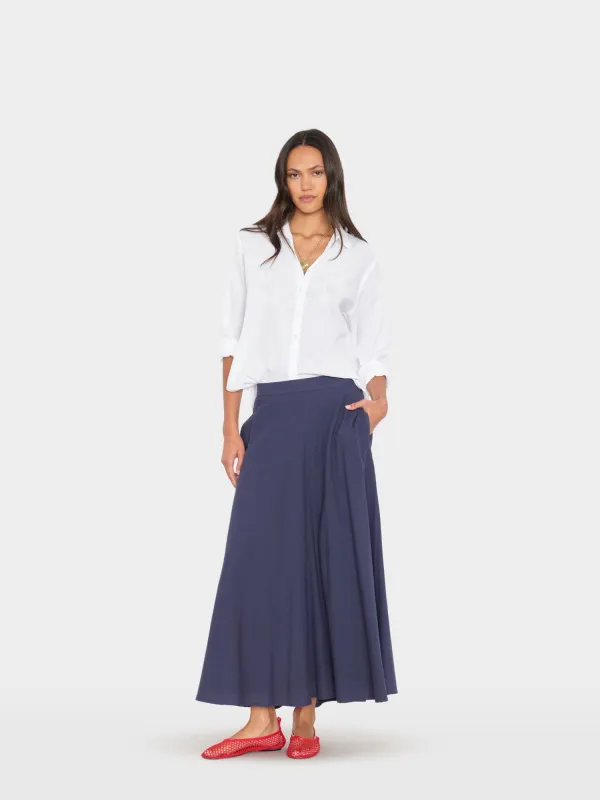 Navy Stela Skirt made by XiRENA