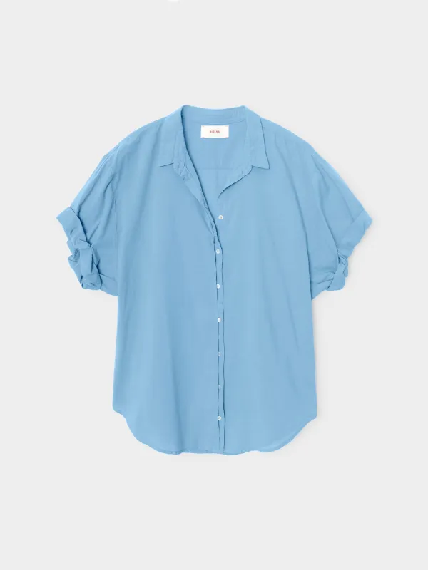 Blue Lark Channing Shirt made by XiRENA