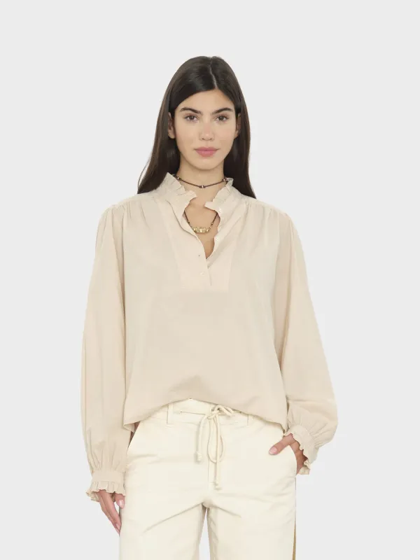 Parchment Dorien Top made by XiRENA