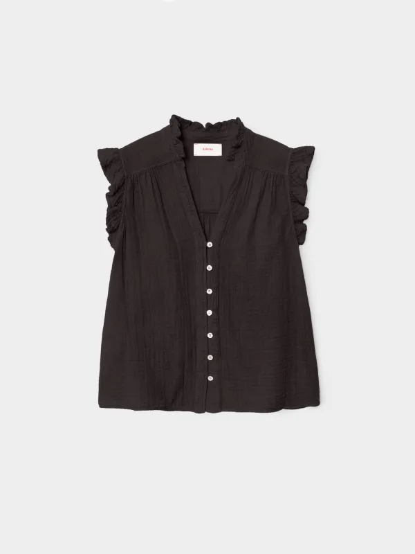 Black Micah Shirt made by XiRENA