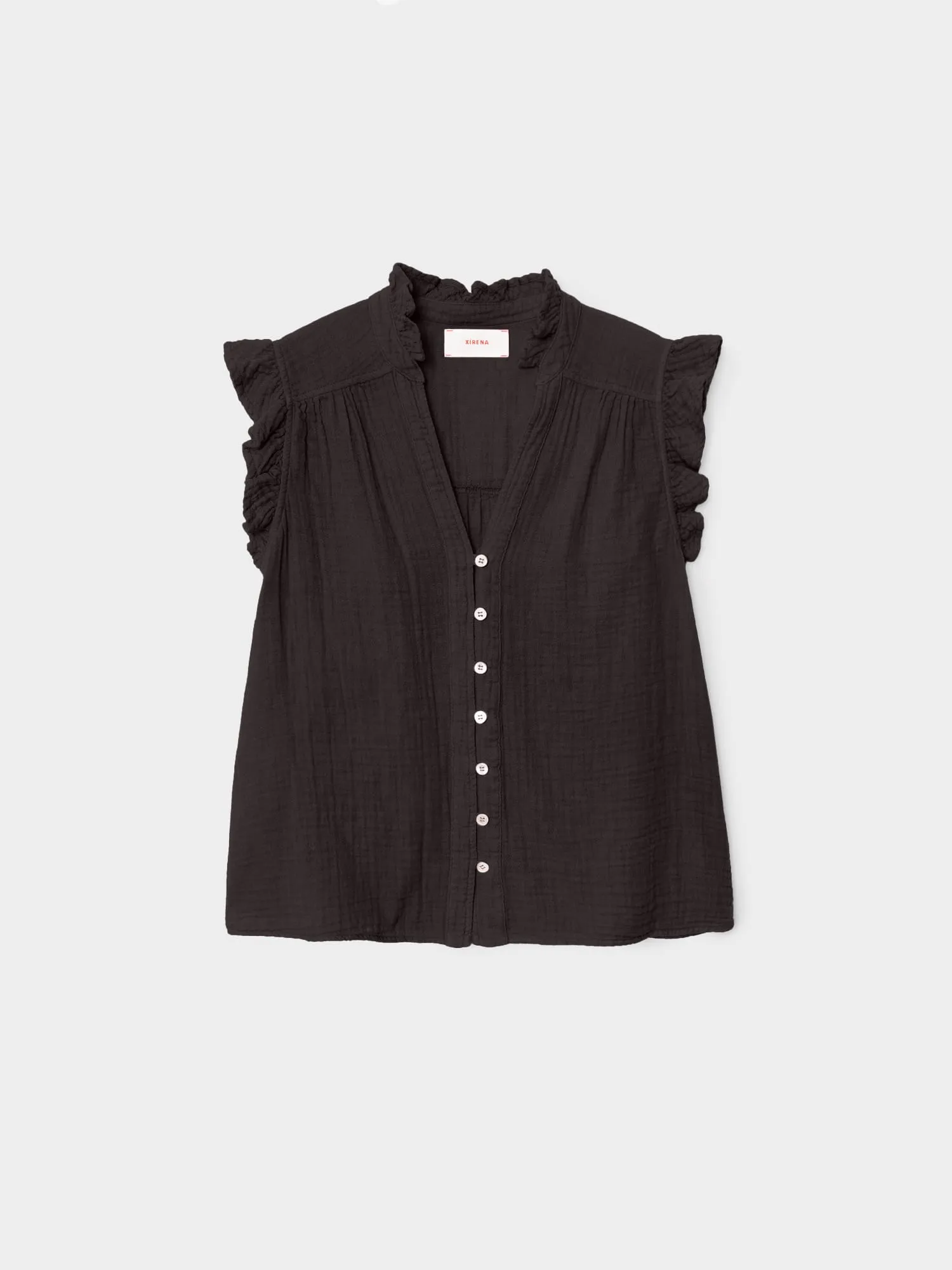 Black Micah Shirt sold by XiRENA