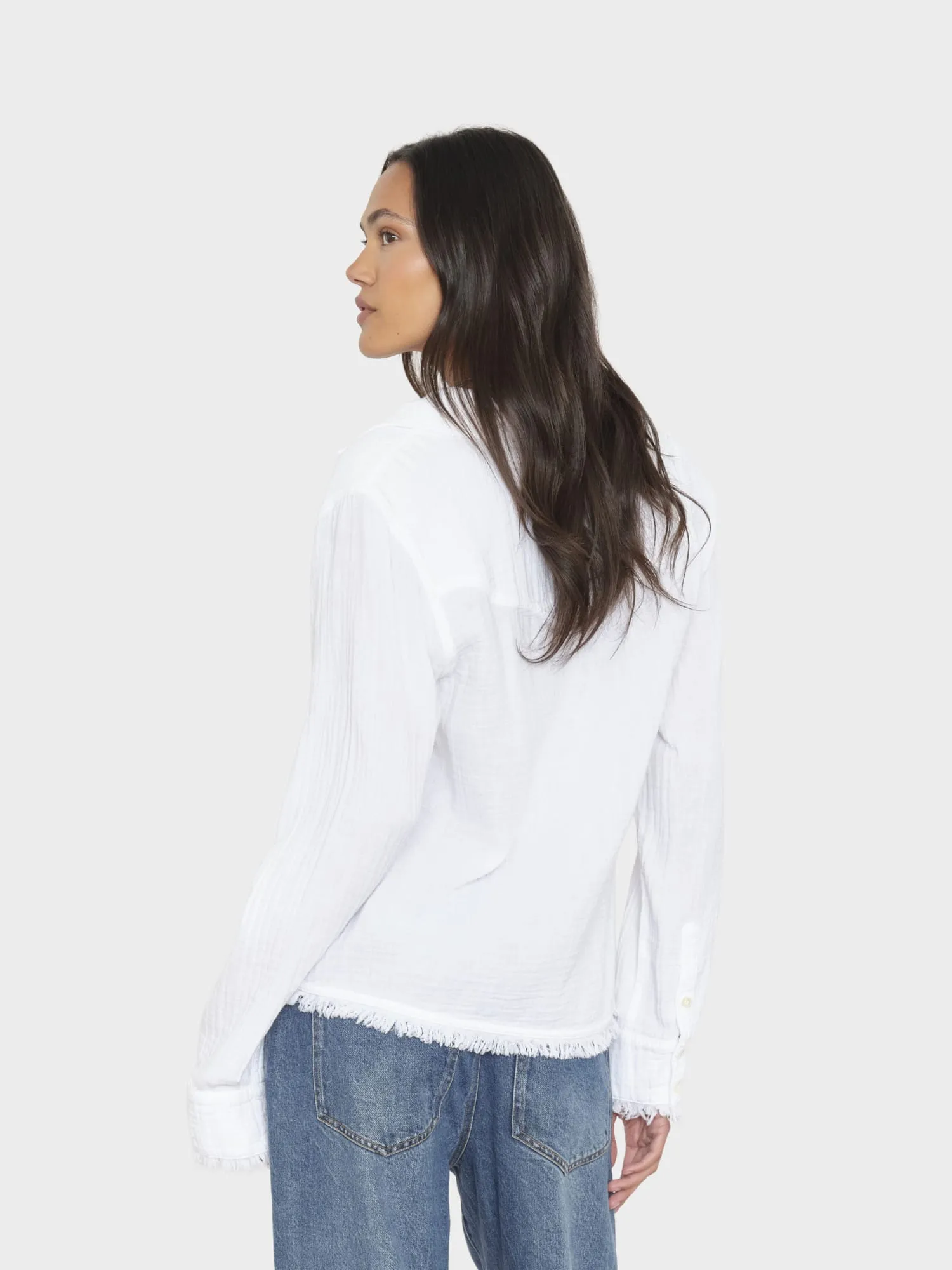 White Eastwood Shirt sold by XiRENA product image thumbnail 2