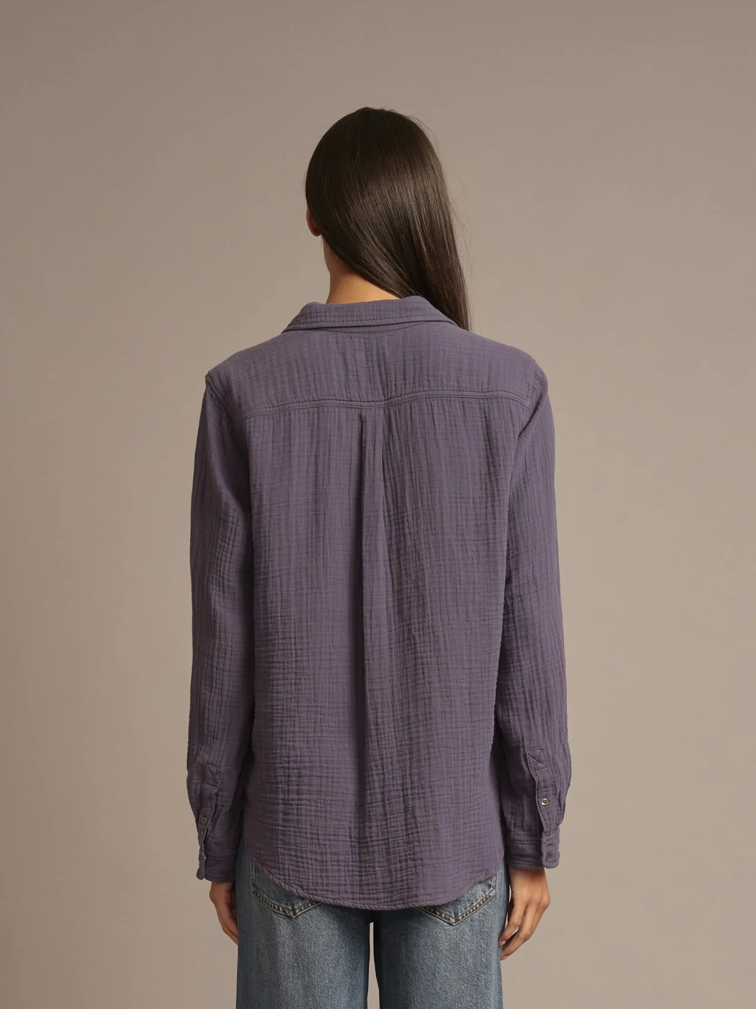 Charcoal Blue Scout Shirt sold by XiRENA product image thumbnail 4