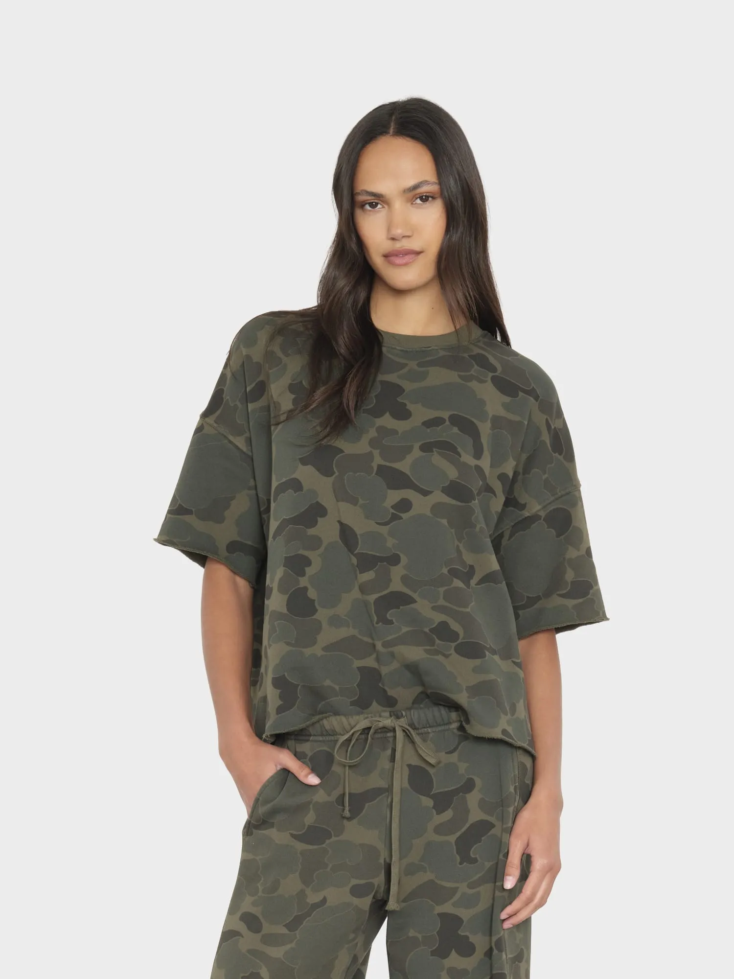 Camo Sage Romeo Sweatshirt sold by XiRENA