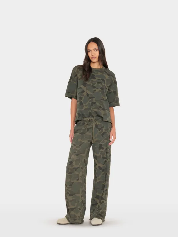 Camo Sage Renzo Sweatpant made by XiRENA