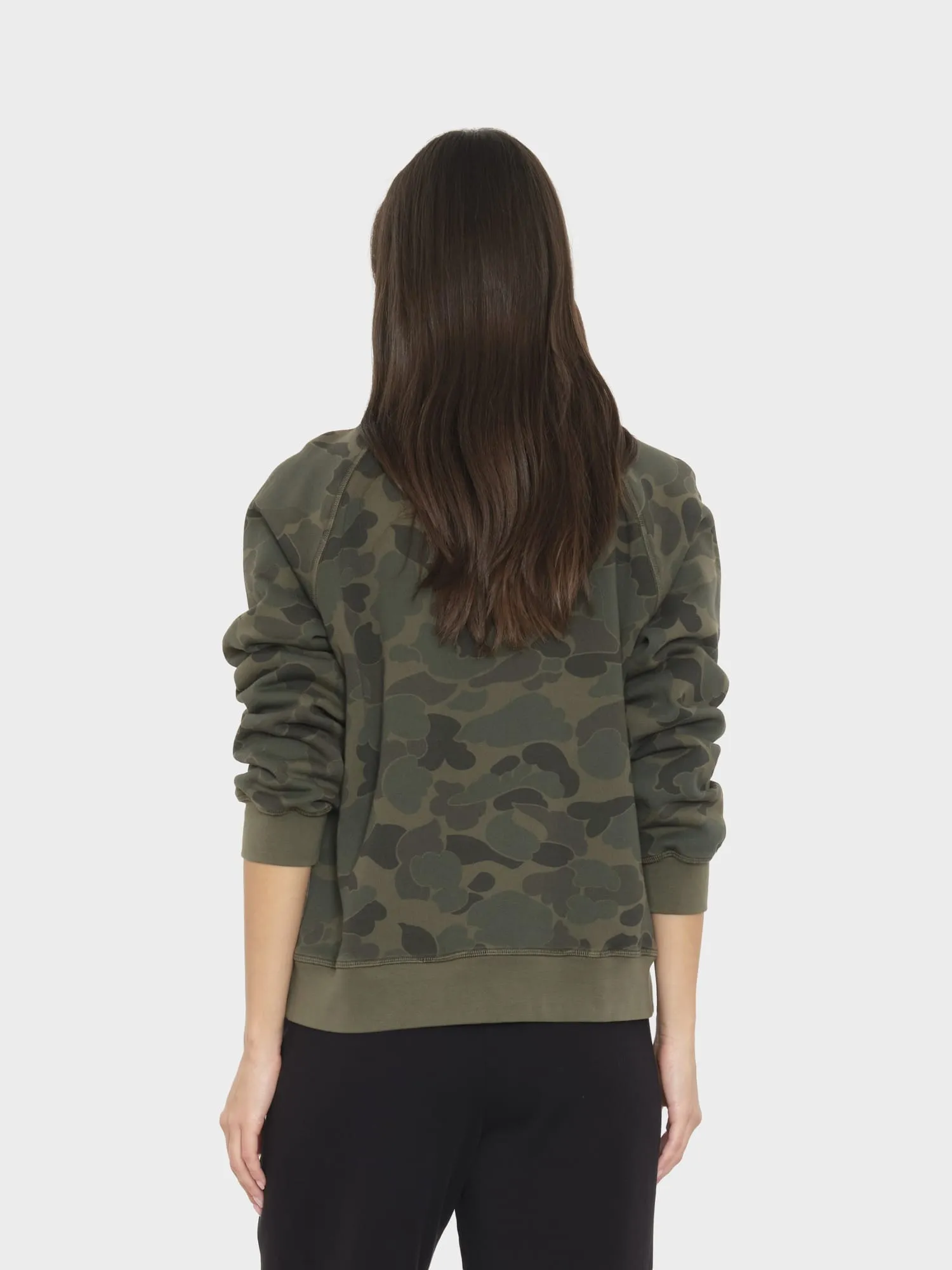 Camo Sage Marathon Sweatshirt sold by XiRENA product image thumbnail 2