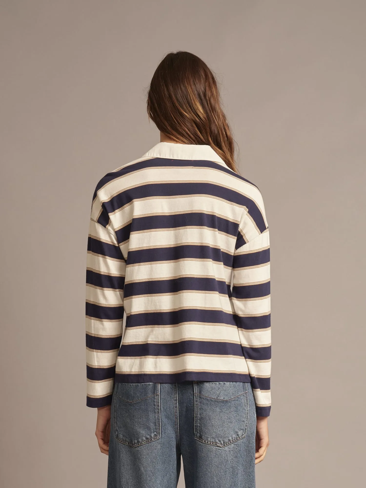 Navy Crescent Troy Tee sold by XiRENA product image thumbnail 4