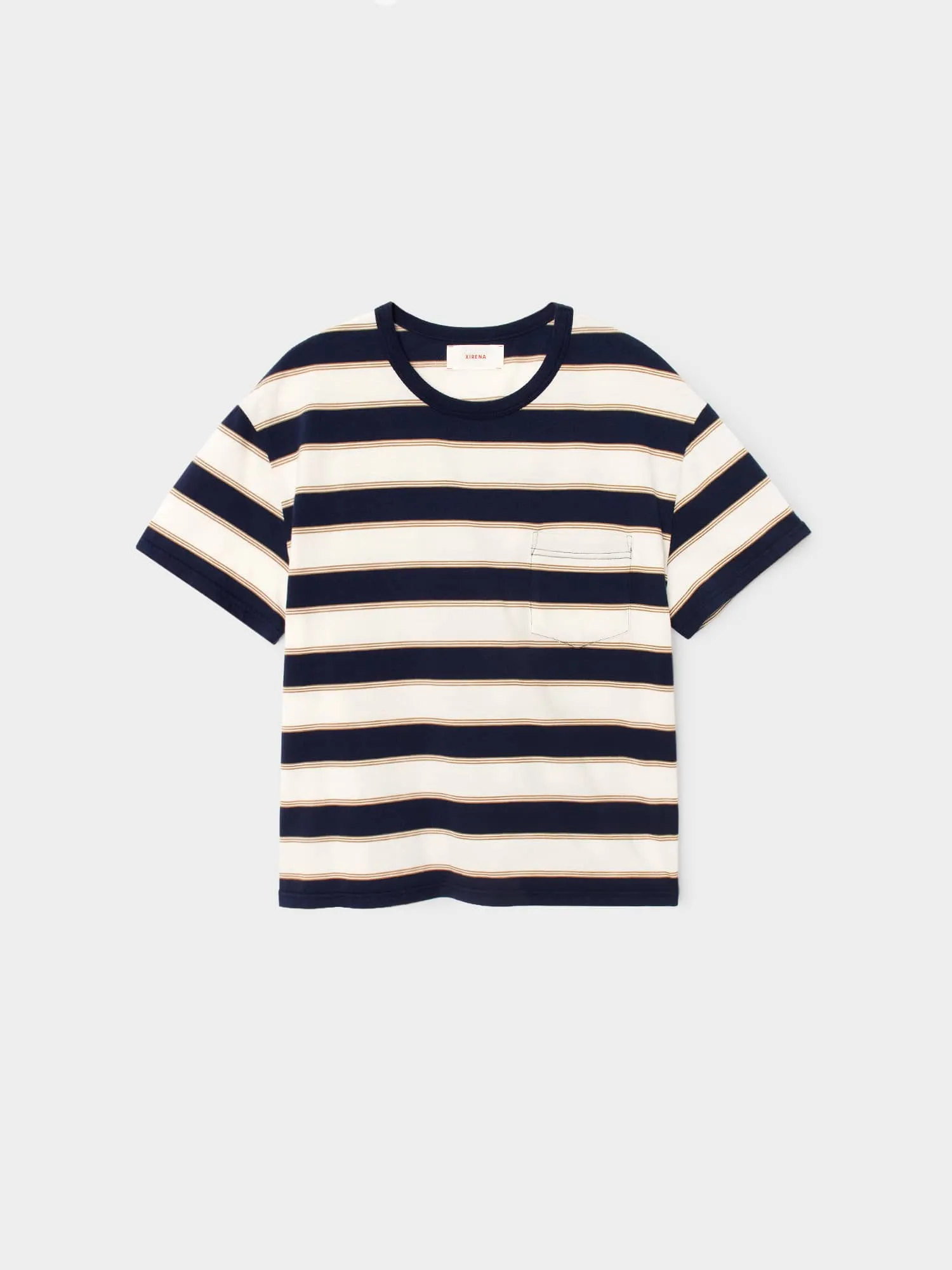 Navy Crescent Paulina Tee sold by XiRENA product image thumbnail 3