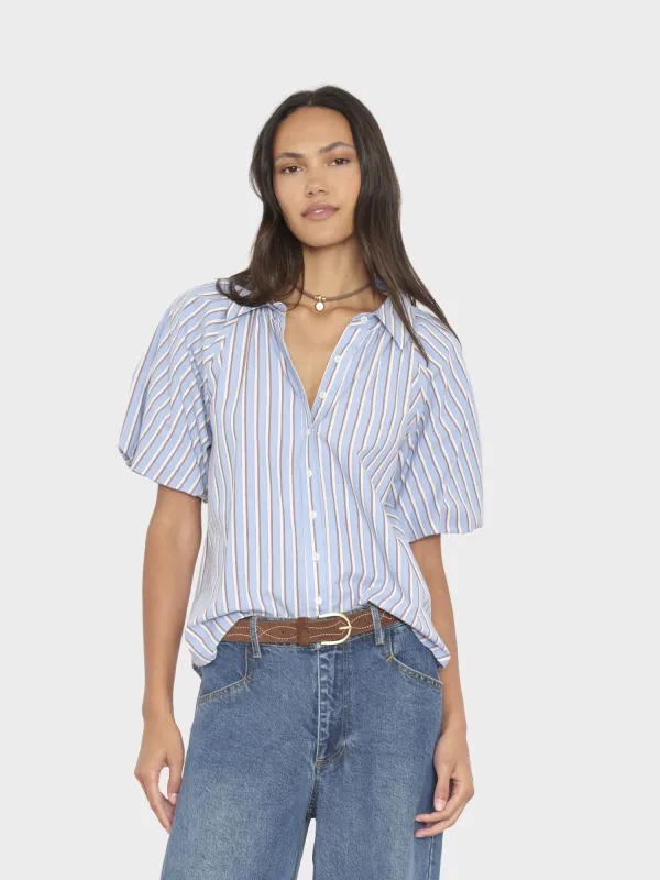 Blue Cedar Lyla Shirt made by XiRENA