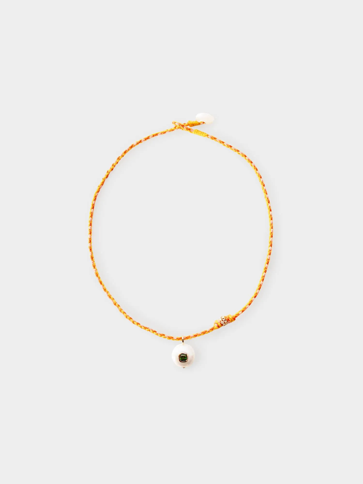 Diopside Eddie Necklace sold by XiRENA