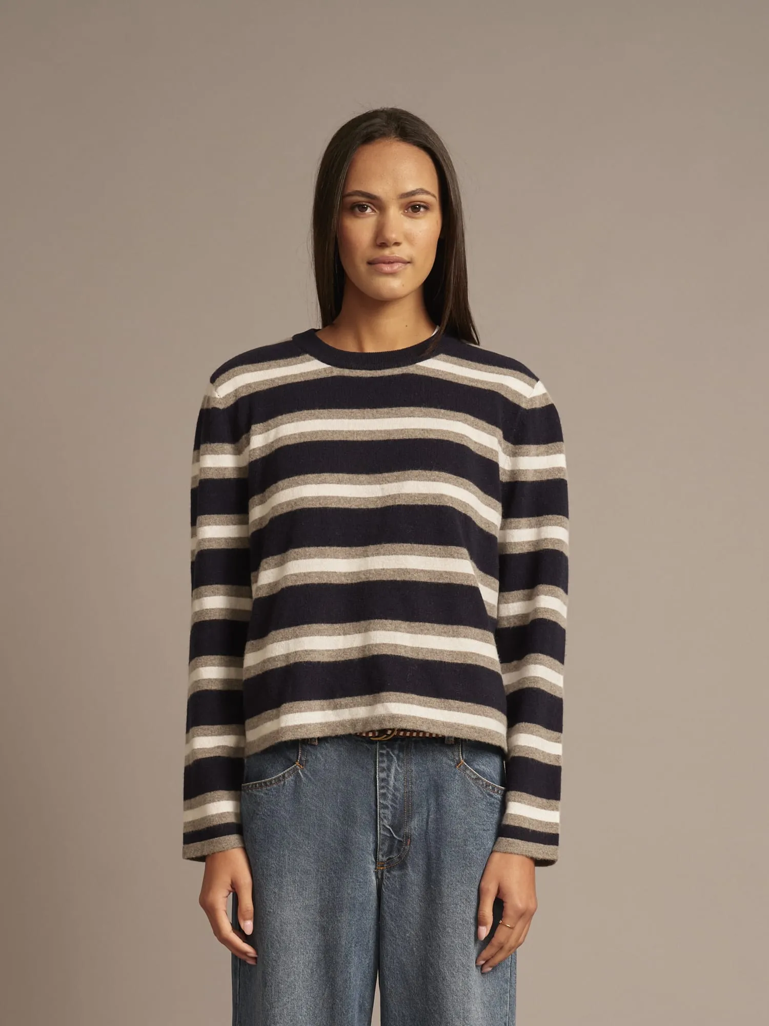 Midnight Ivory Maxwell Sweater sold by XiRENA product image thumbnail 3
