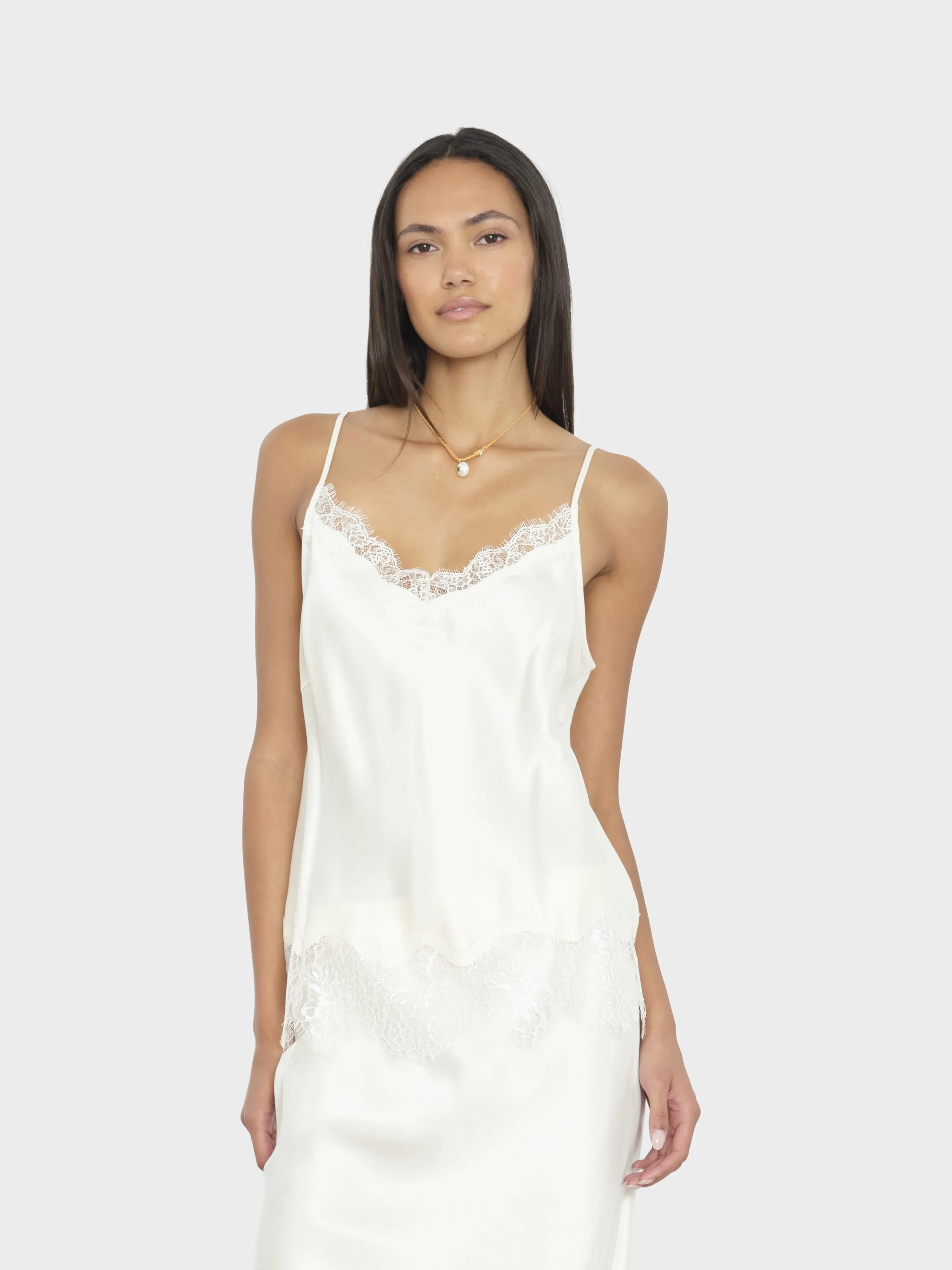 Creme Colette Top sold by XiRENA