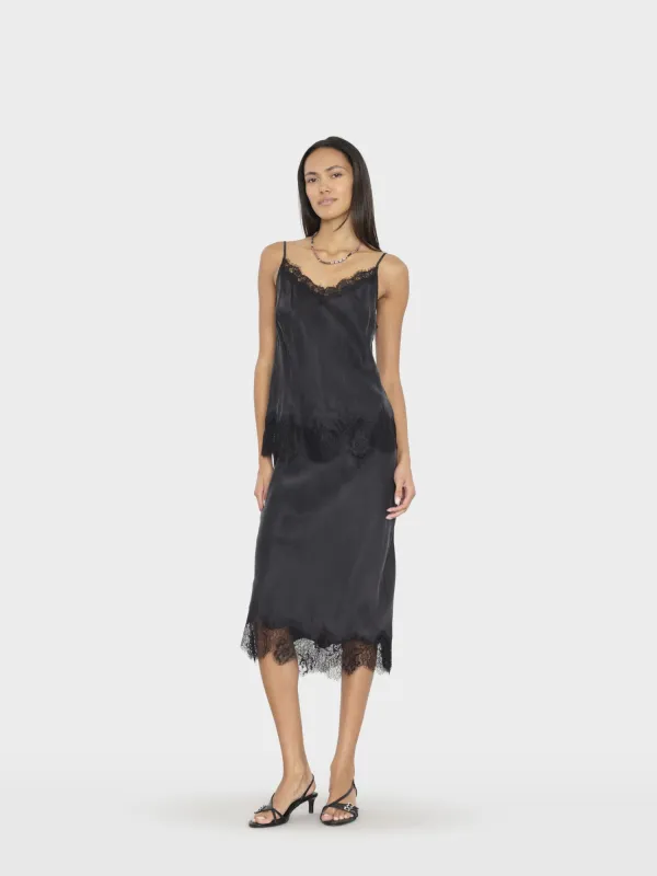Black Yvette Skirt made by XiRENA