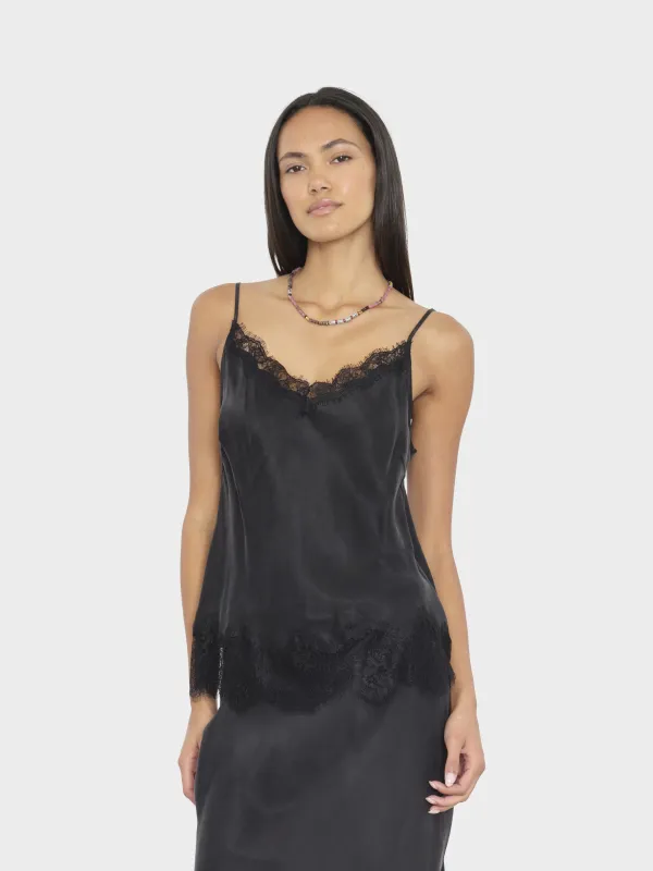 Black Colette Top made by XiRENA