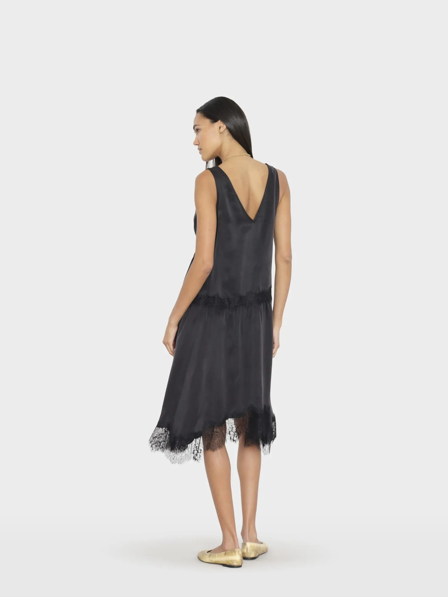 Black Bronwyn Dress sold by XiRENA product image thumbnail 2