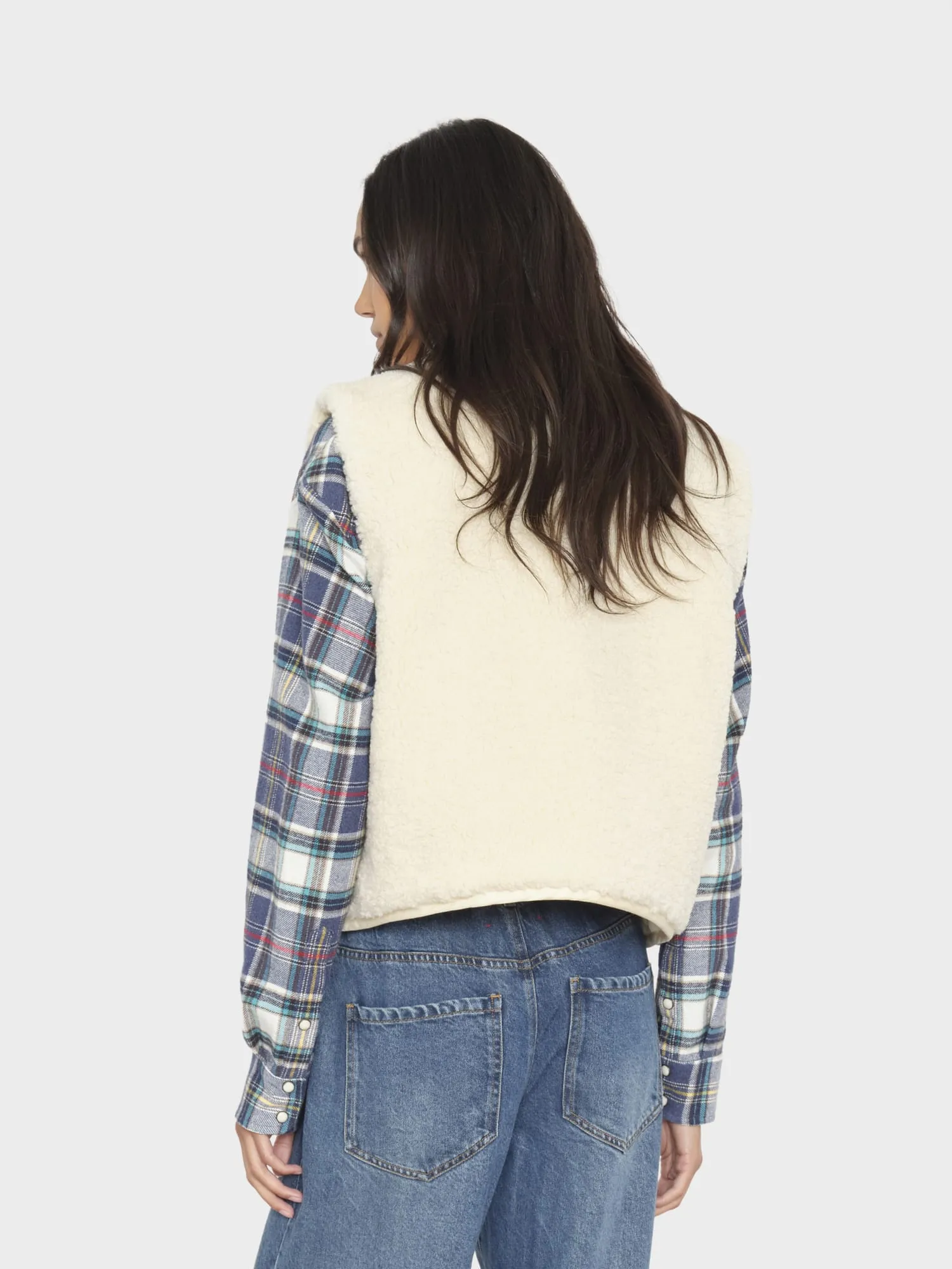 Cream Kensi Vest sold by XiRENA product image thumbnail 4