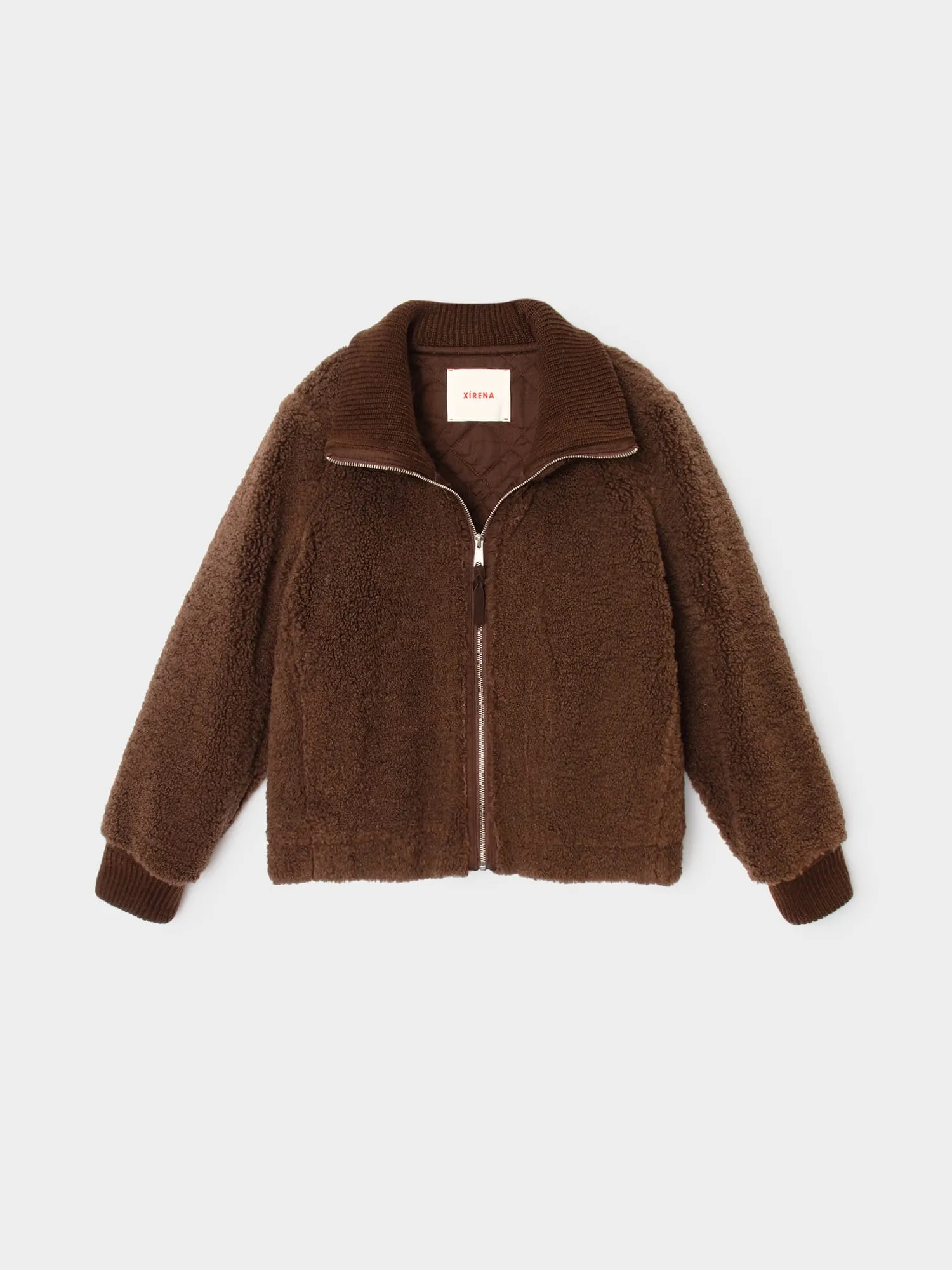 Chocolate Brown Daltry Jacket sold by XiRENA product image thumbnail 4