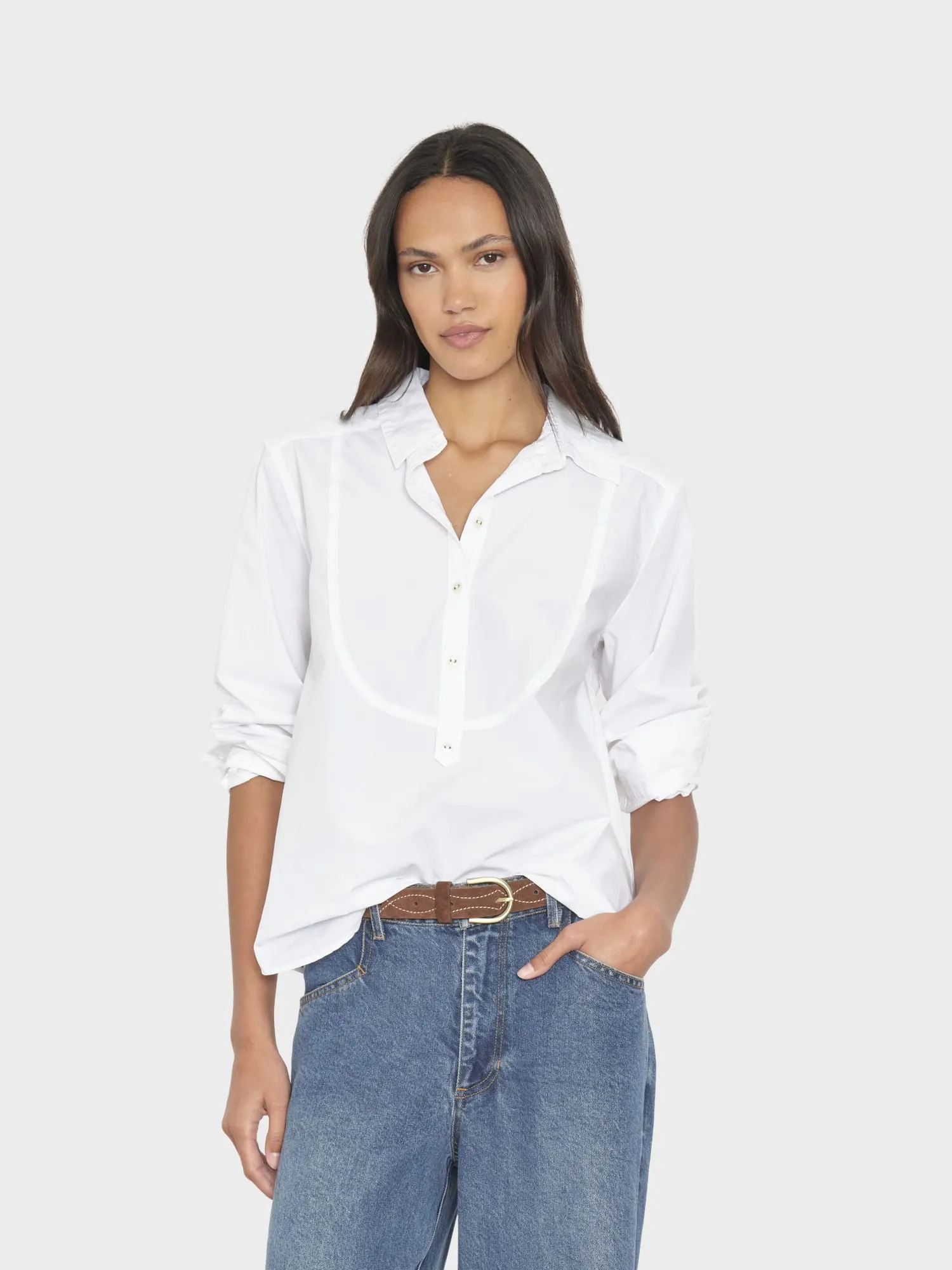 Pearl White Gilda Top sold by XiRENA