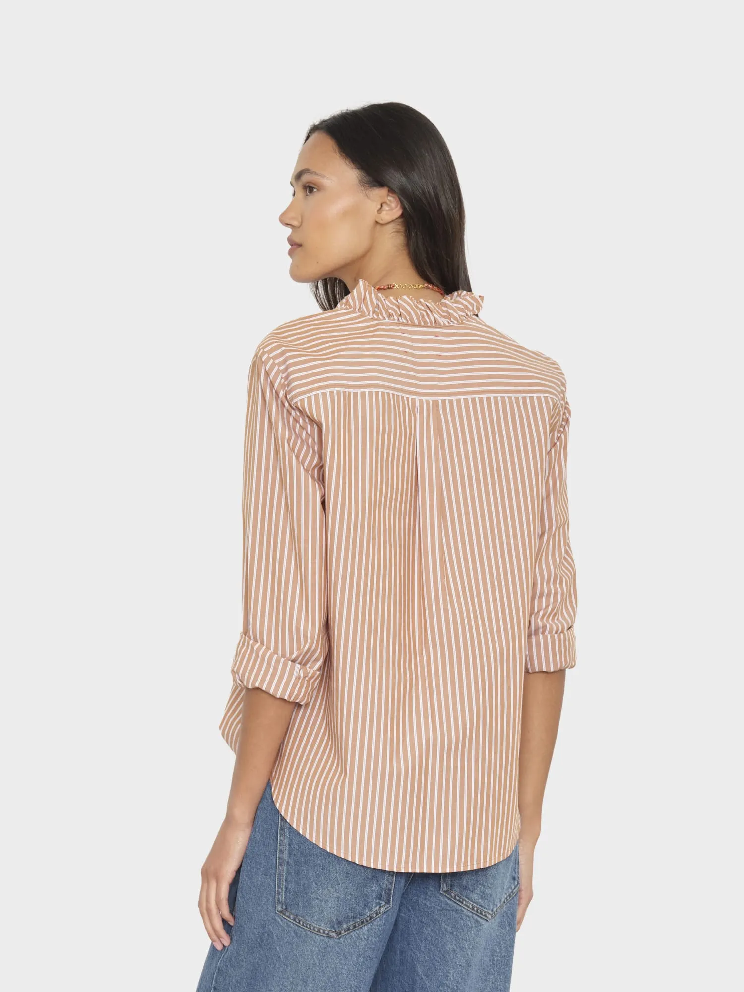 Honey Mustard Kayde Shirt sold by XiRENA product image thumbnail 2