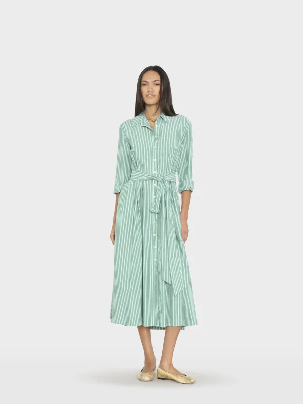 Crest Green Tessa Dress made by XiRENA