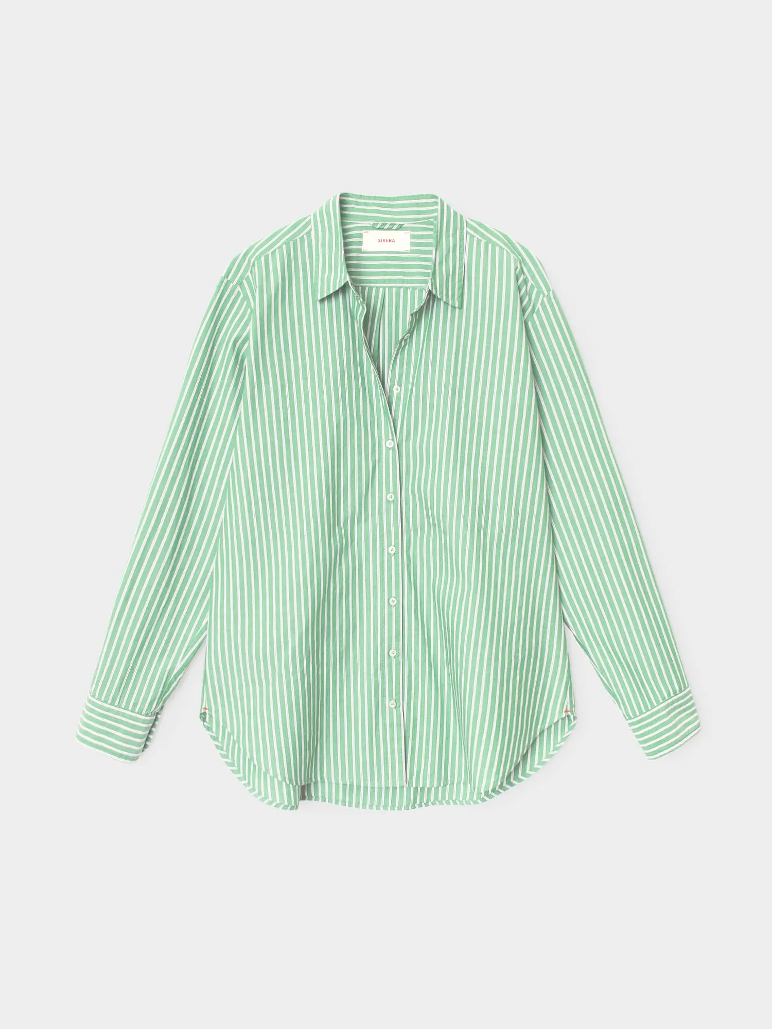 Crest Green Beau Shirt sold by XiRENA product image thumbnail 3