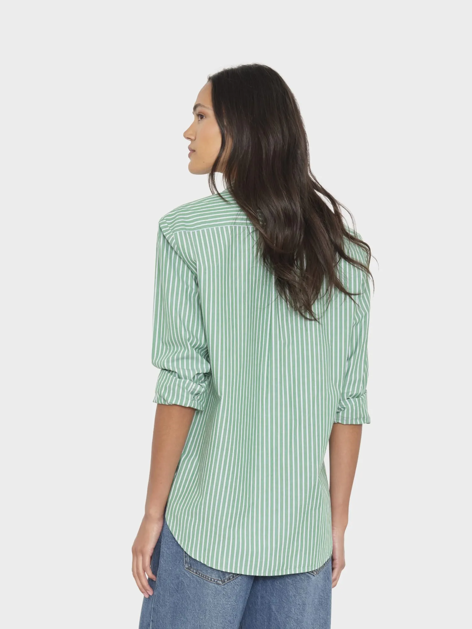 Crest Green Beau Shirt sold by XiRENA product image thumbnail 2