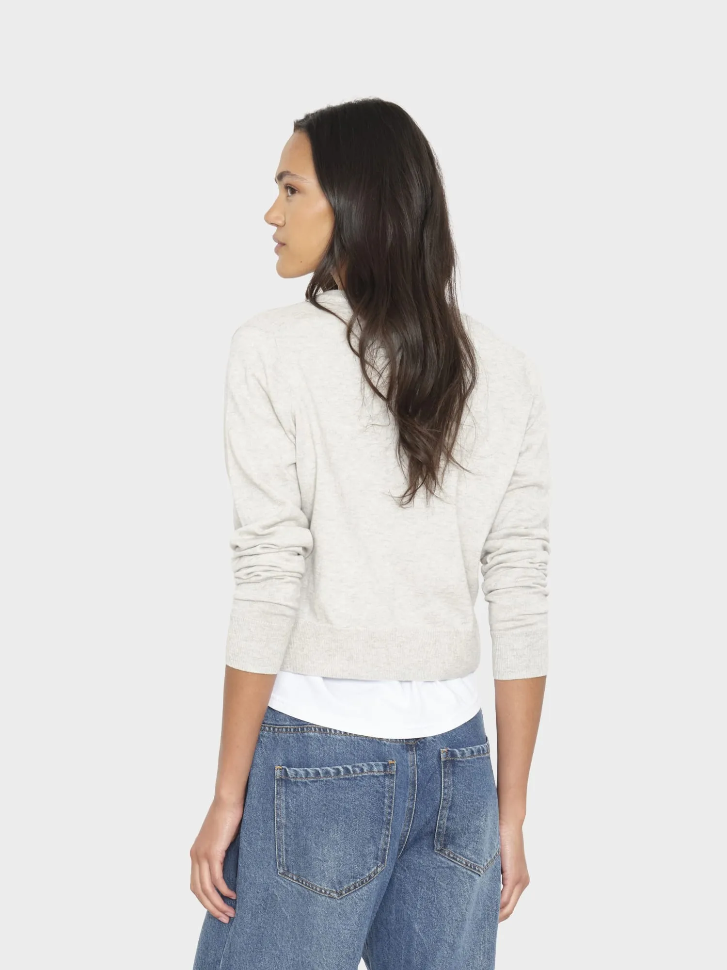 Silver Smoke Calder Cardigan sold by XiRENA product image thumbnail 3