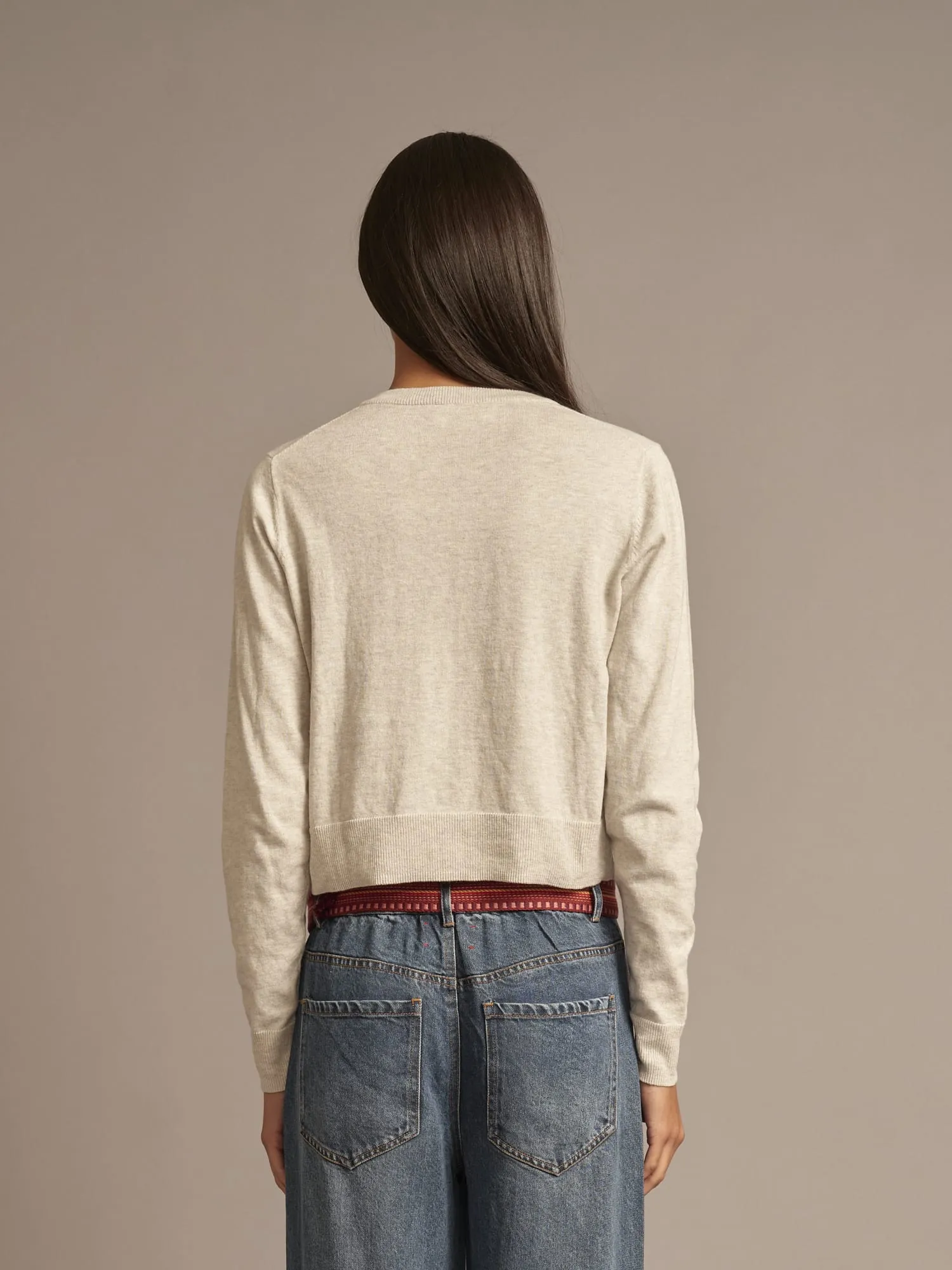 Silver Smoke Calder Cardigan sold by XiRENA product image thumbnail 4