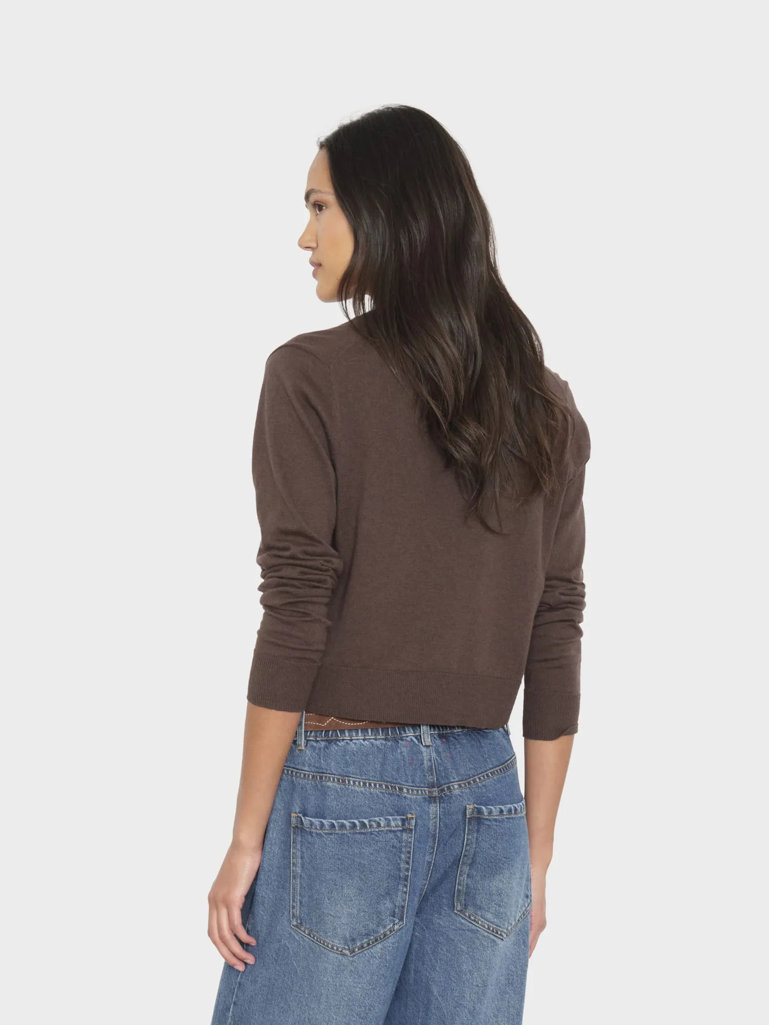 Brazil Nut Calder Cardigan sold by XiRENA product image thumbnail 2