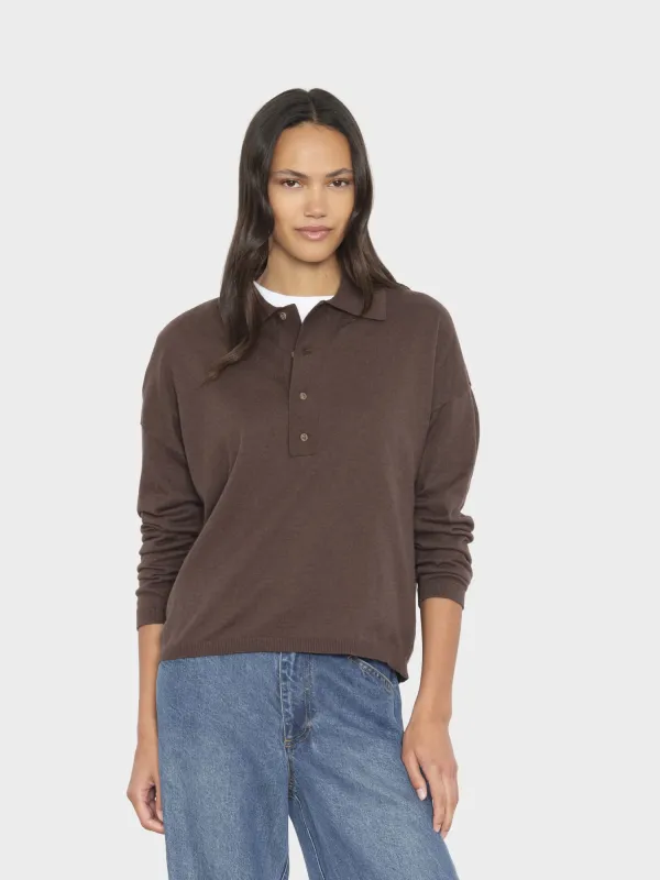 Brazil Nut Collin Sweater made by XiRENA