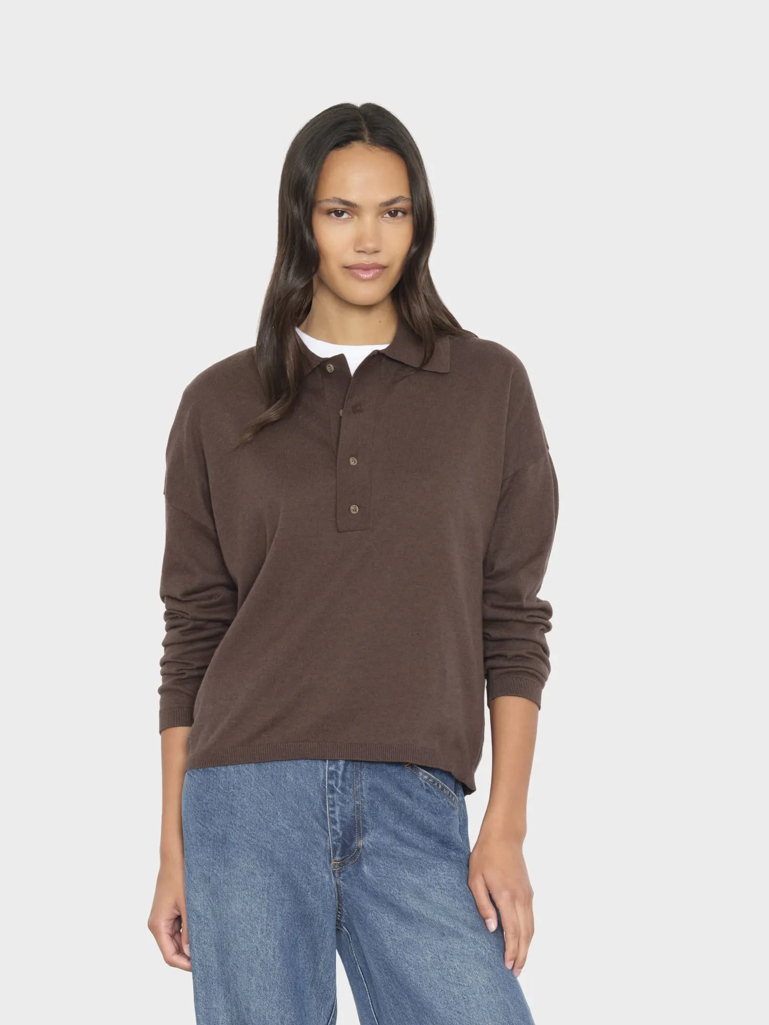Brazil Nut Collin Sweater sold by XiRENA