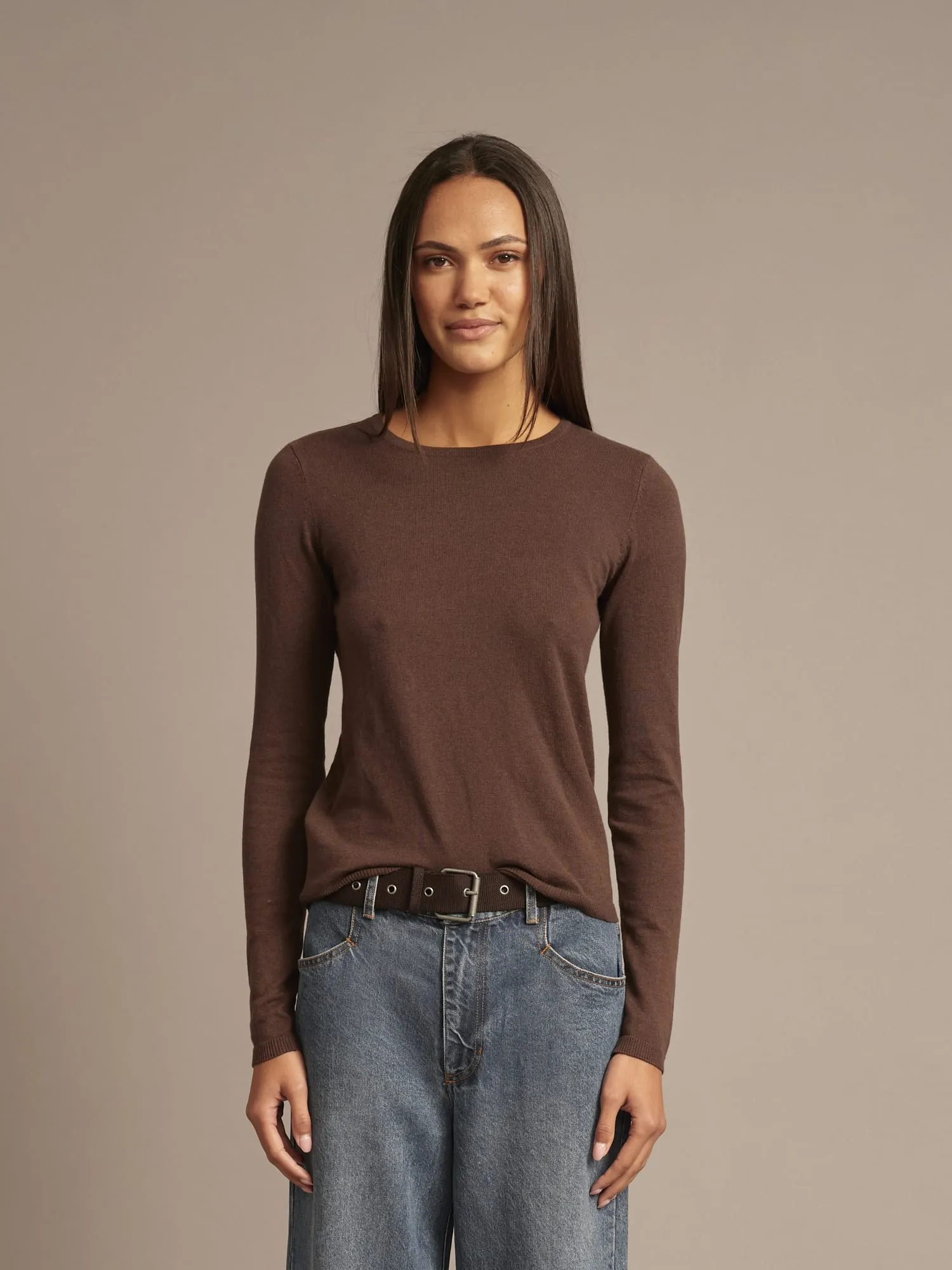 Brazil Nut Crewe Sweater sold by XiRENA product image thumbnail 2