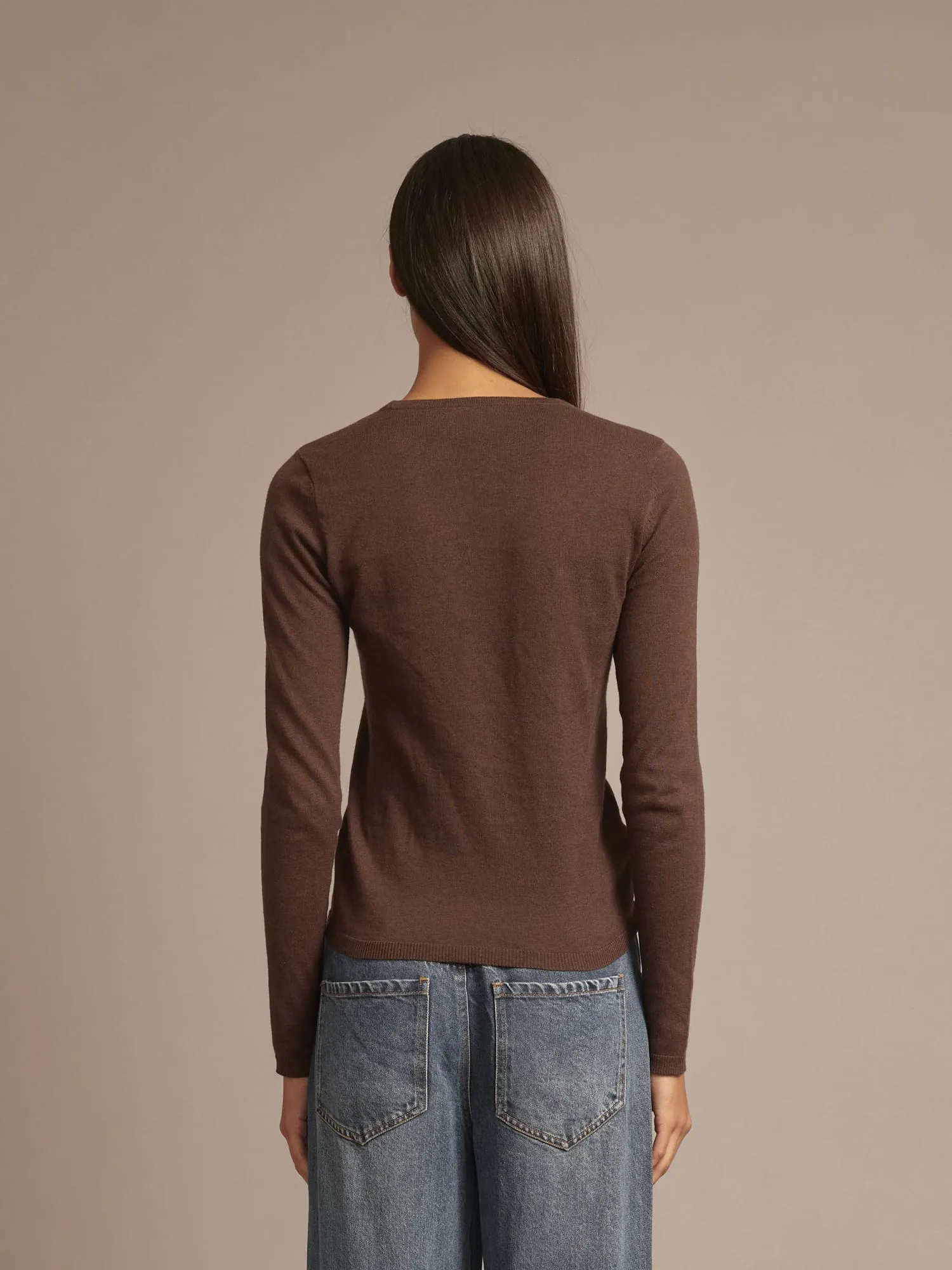 Brazil Nut Crewe Sweater sold by XiRENA product image thumbnail 4