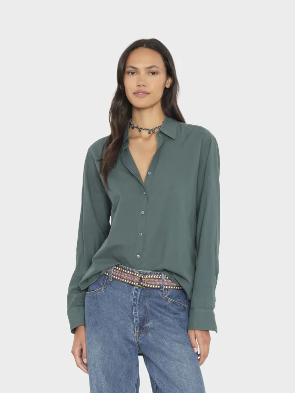 Pine Tree Beau Shirt made by XiRENA